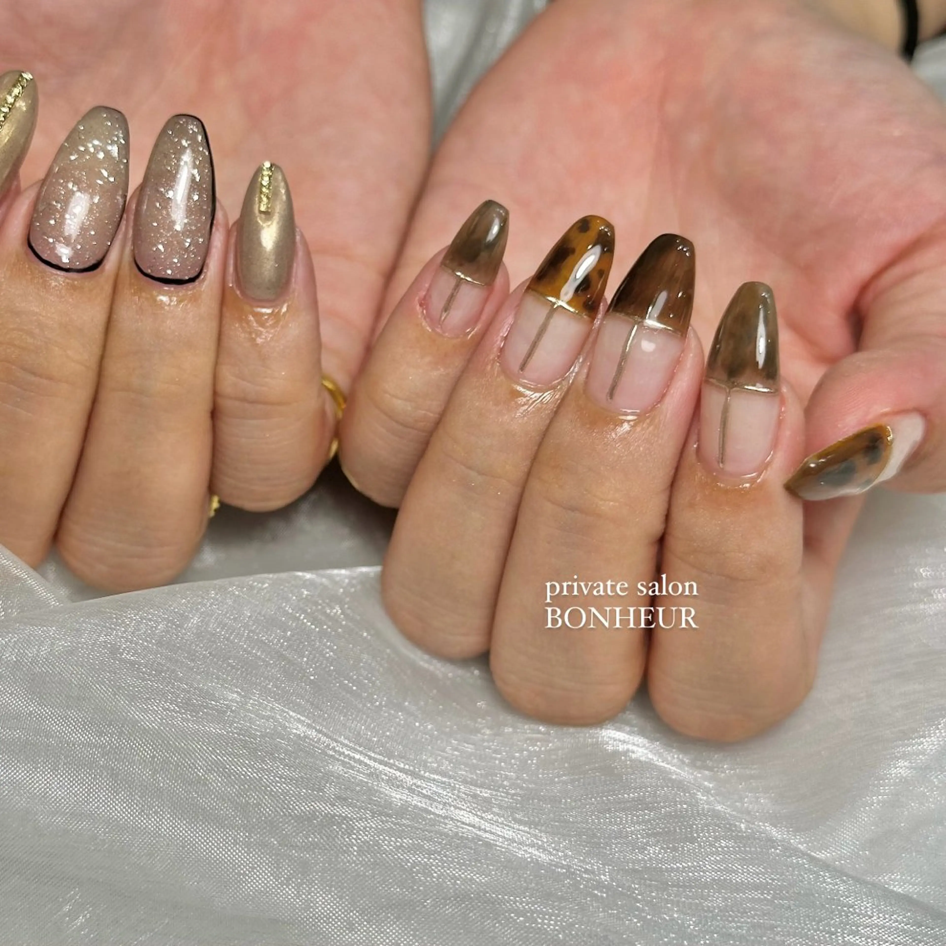 ネイル ハンドネイル BONHEUR Annaのネイルデザイン