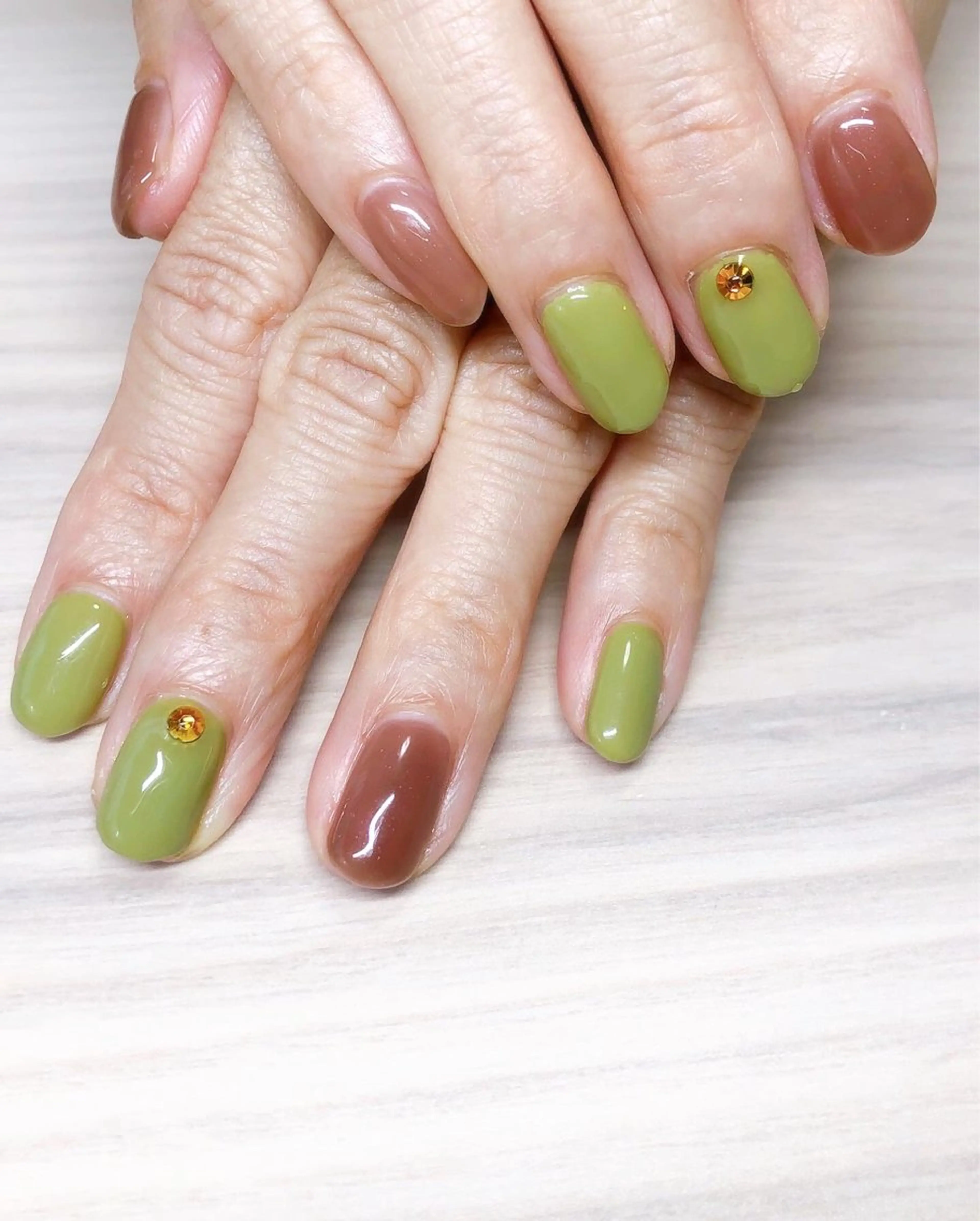 ネイル 冬ネイル デ・アイム「nail salon MIMIPARUN」所属・ナリス化粧品 MIMIPARUNのネイルデザイン