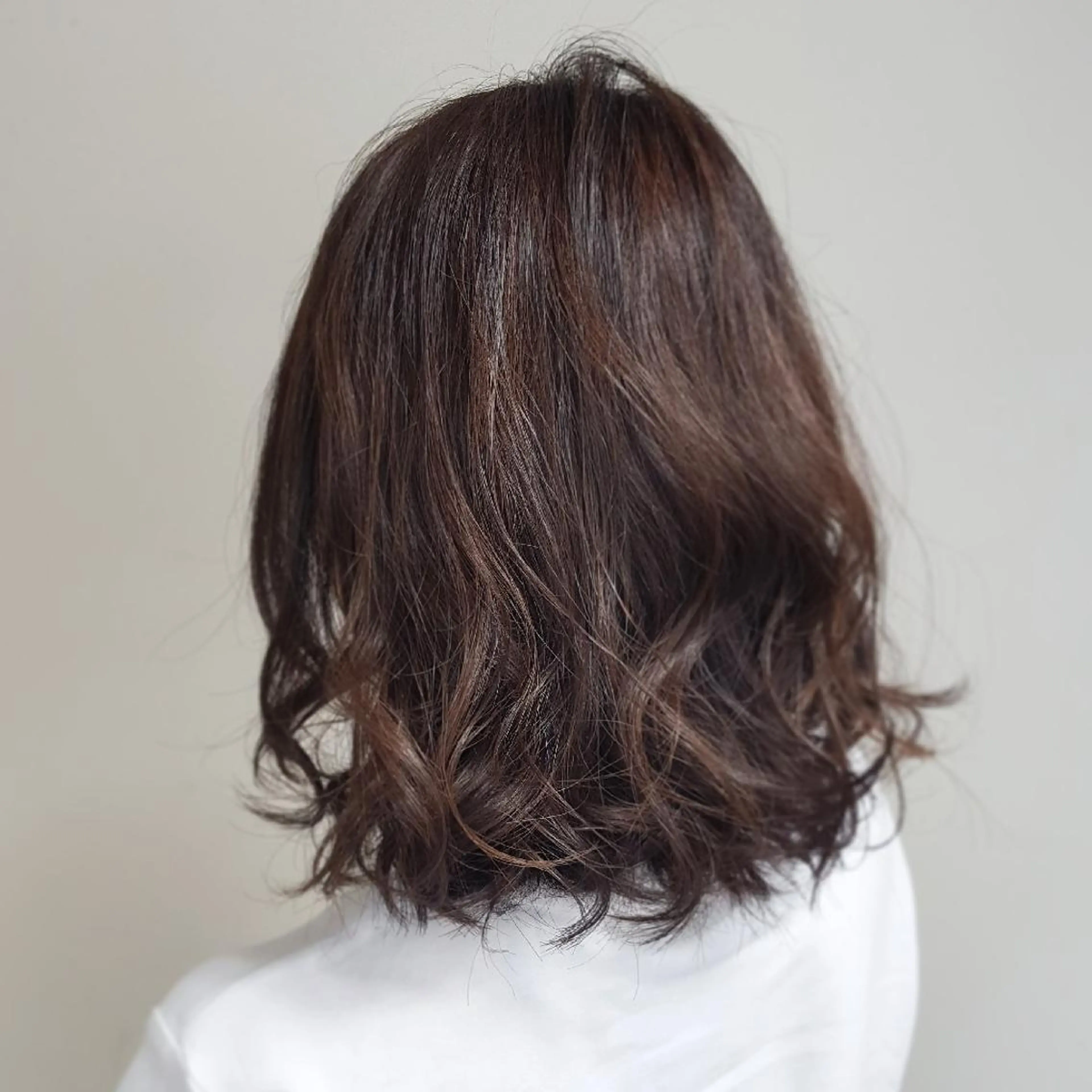 ミディアム カラー 美髪⭐︎髪質改善 井上　康司のヘアスタイル