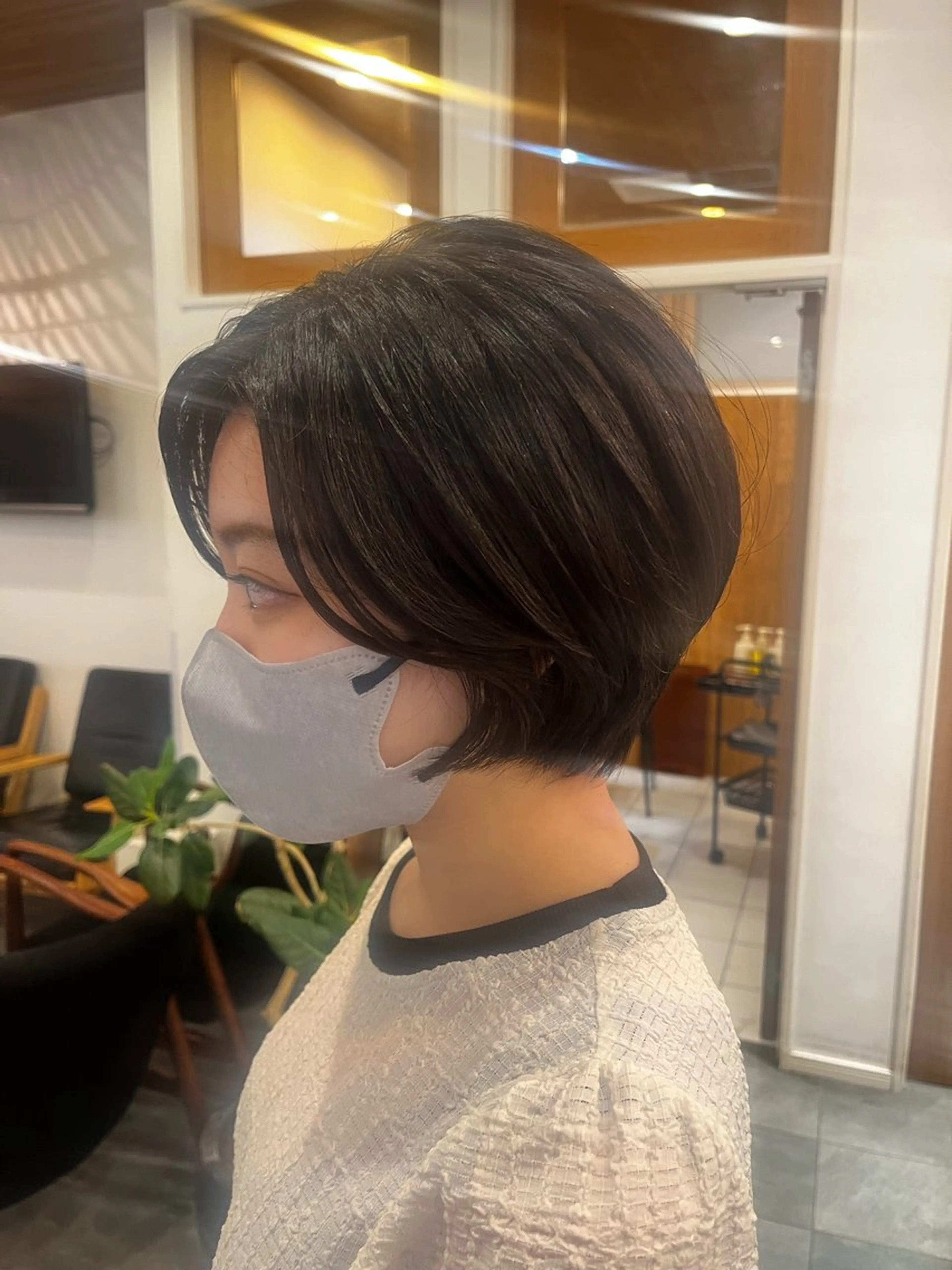 ショート 田内 満里奈のヘアスタイル