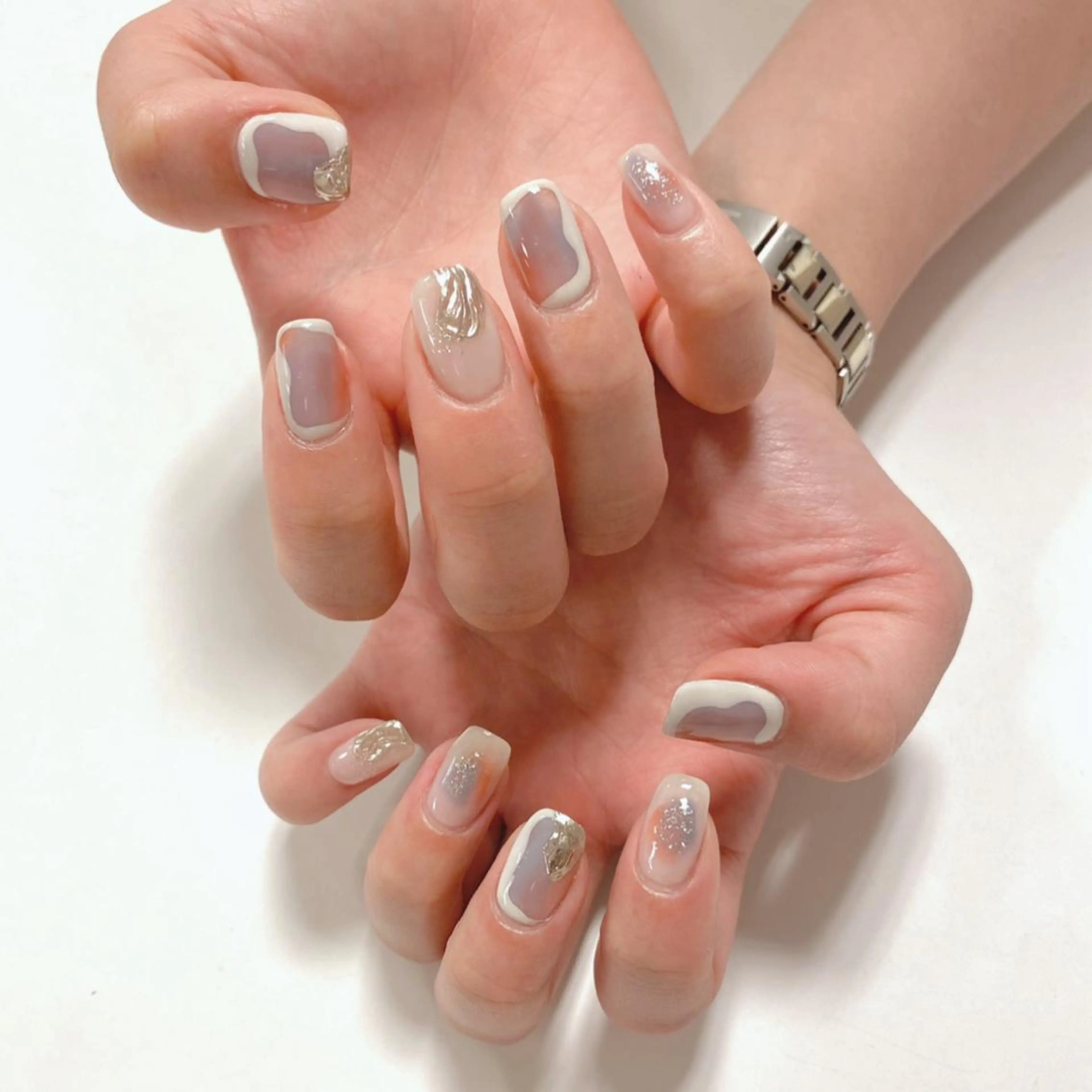 ネイル ニュアンスネイル ハンドネイル NUMAZAWA KASUMIのネイルデザイン