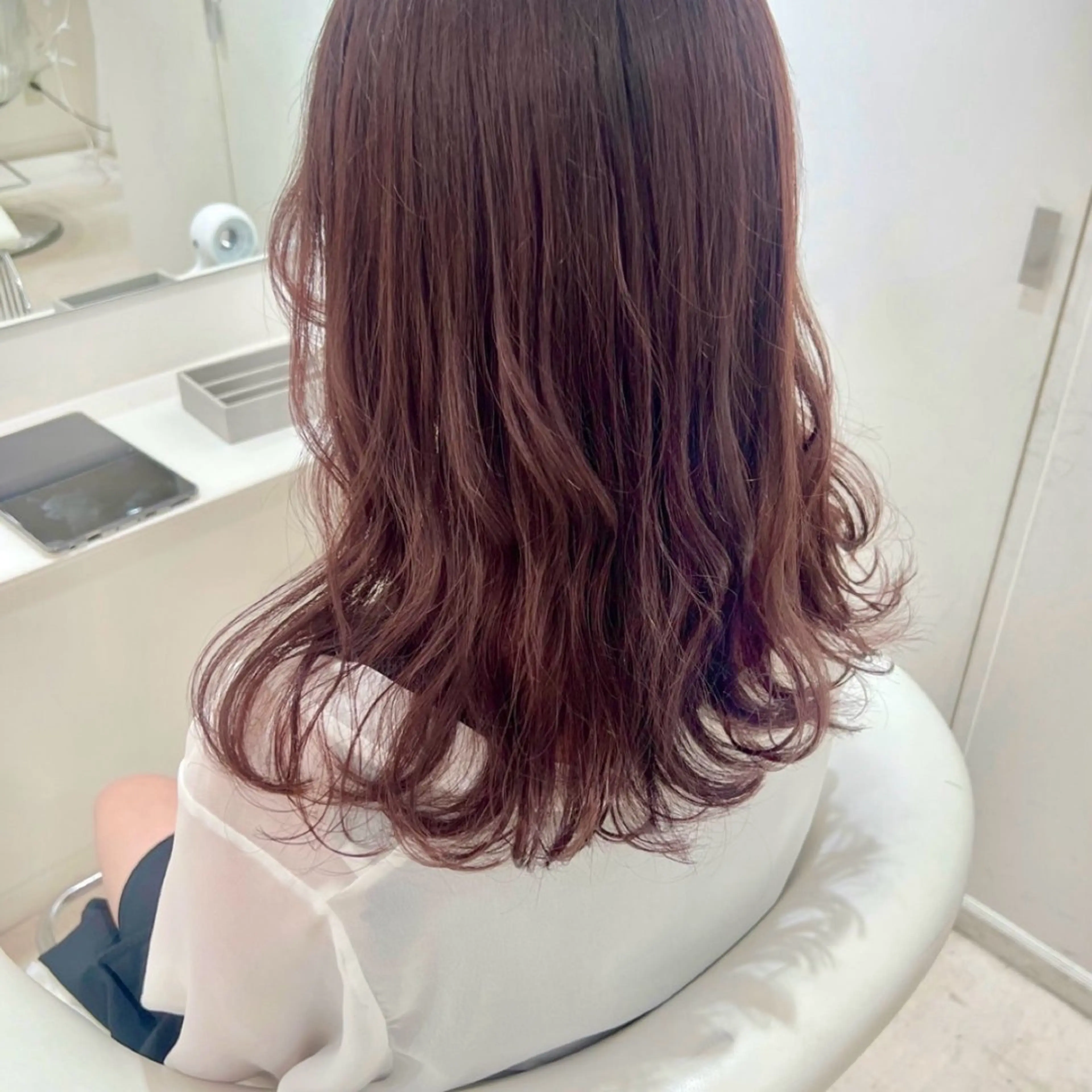 ミディアム カラー ヘアカラー ParveMix / 横谷 日菜子🍨♡のヘアスタイル