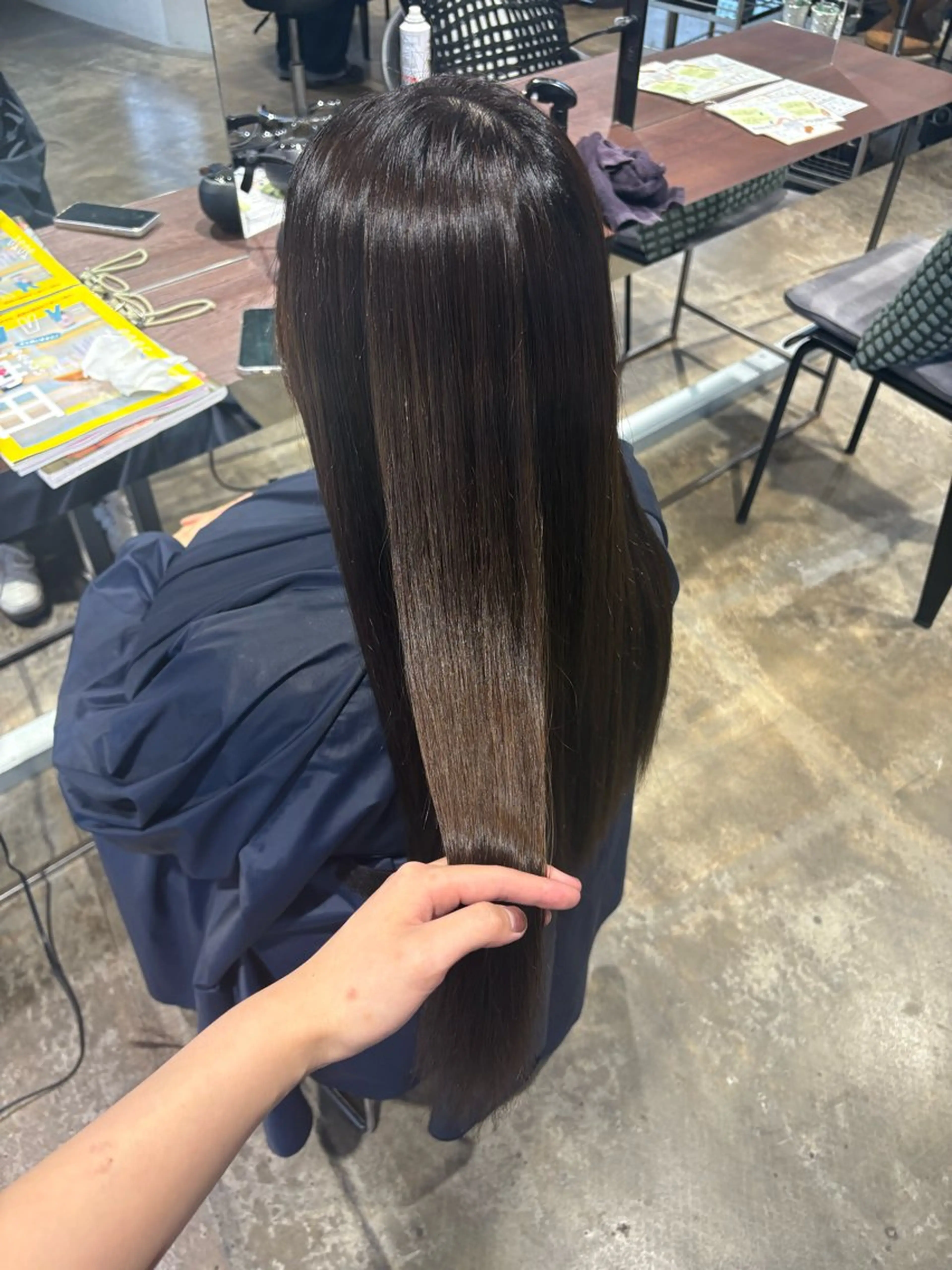 カラー 髪質改善 縮毛矯正 Jr.スタイリスト ヨシノヒメカのヘアスタイル