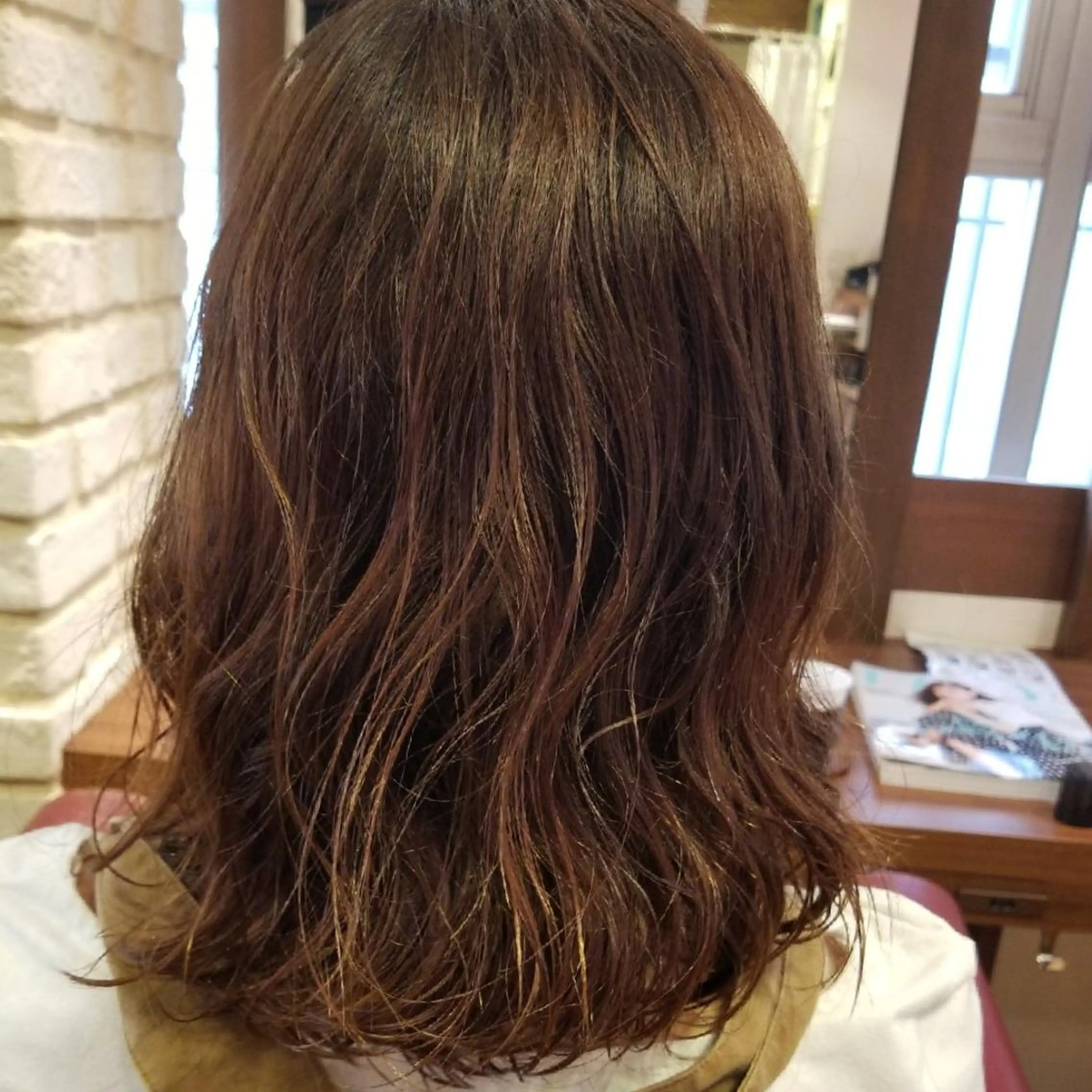 ミディアム パーマ 💎✨艶髪美髪✨💎 Alushe心斎橋店のヘアスタイル