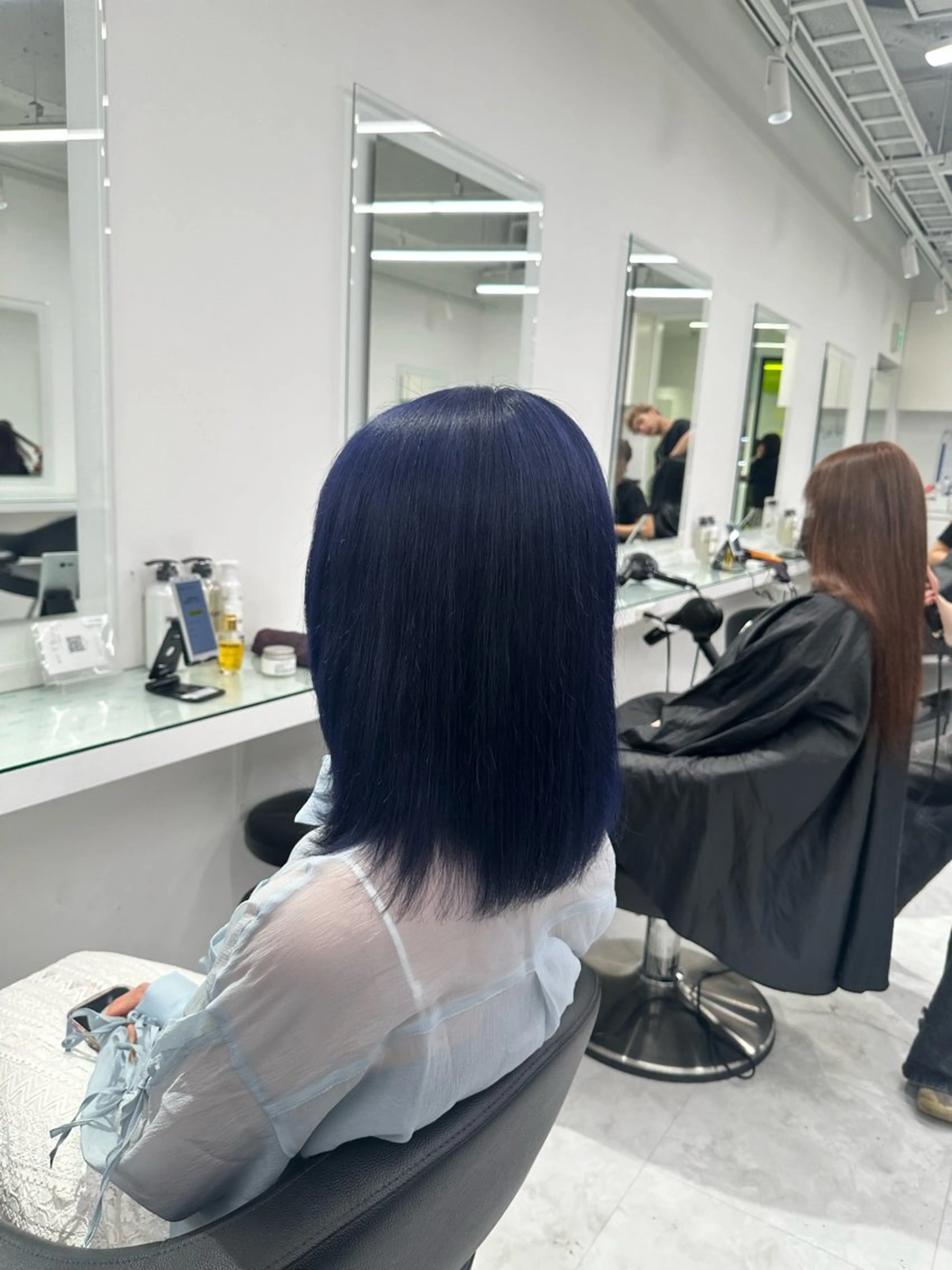 カラー マンツーマン/原宿/ 透明感カラー⭐️のヘアスタイル