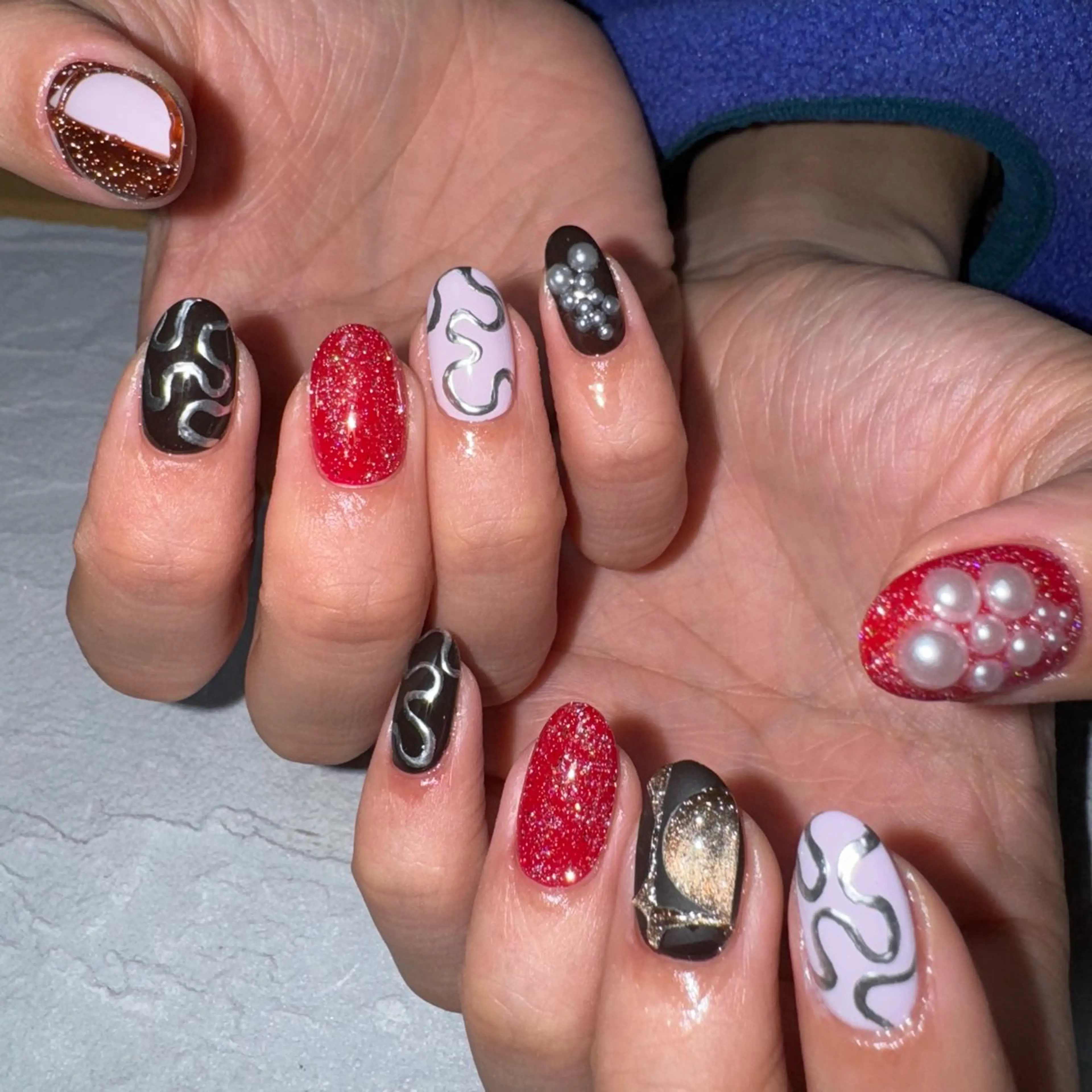 ネイル ハンドネイル Re:Smil所属・☺︎ NOZOMI☺︎のネイルデザイン