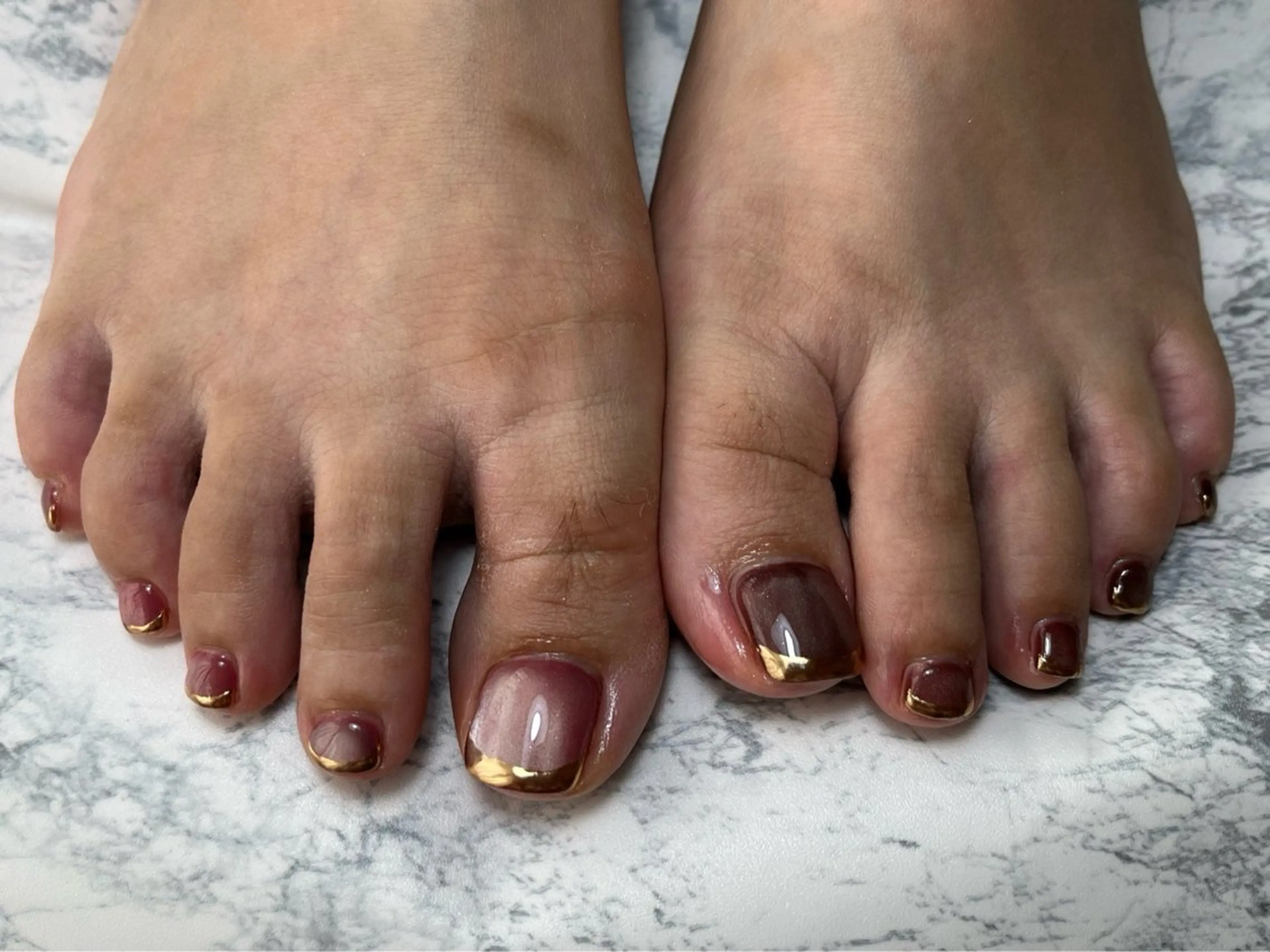 ネイル フットネイル ♛ Meliaのネイルデザイン