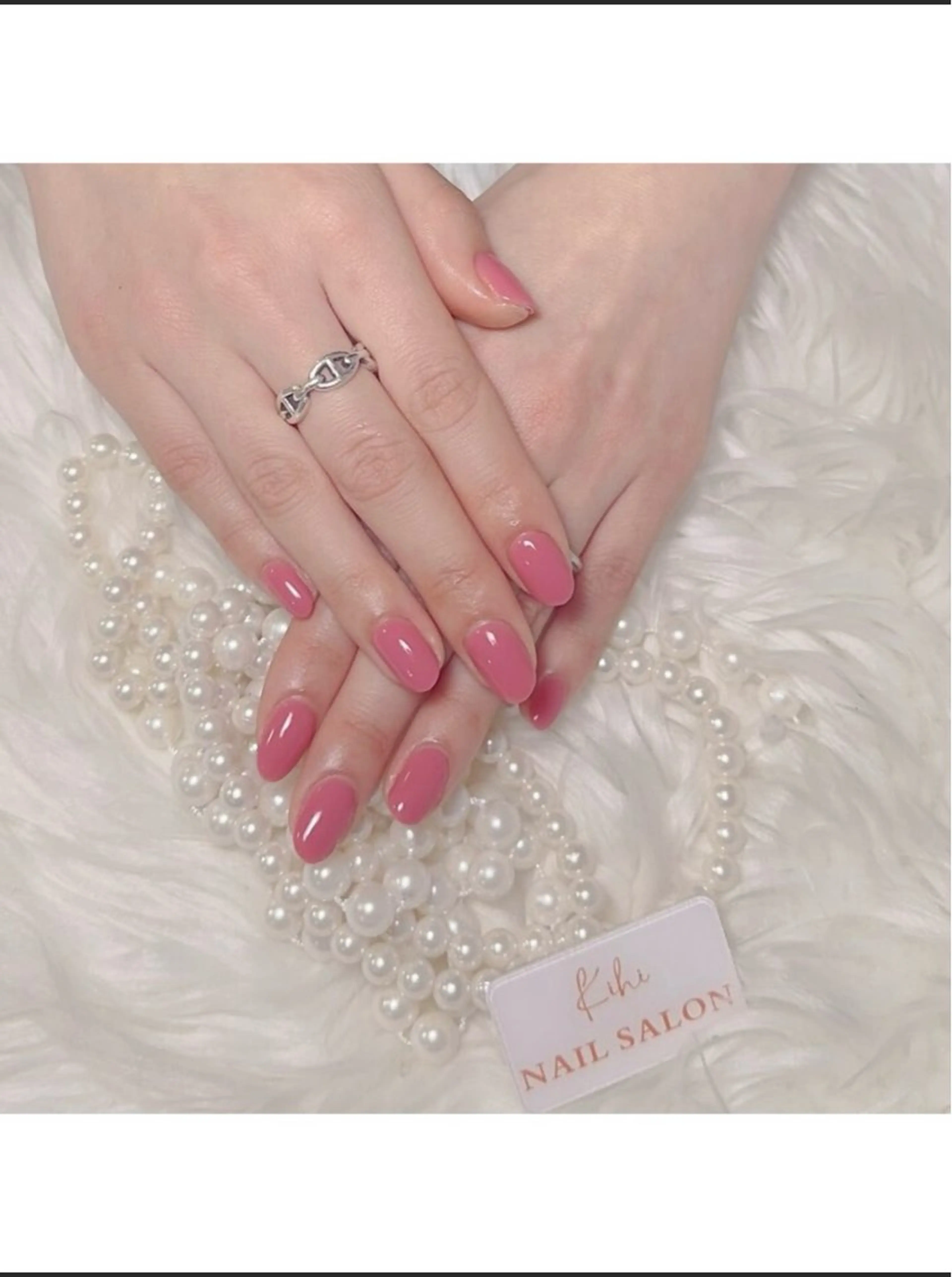 ネイル ハンドネイル ゆな 研修中のネイルデザイン