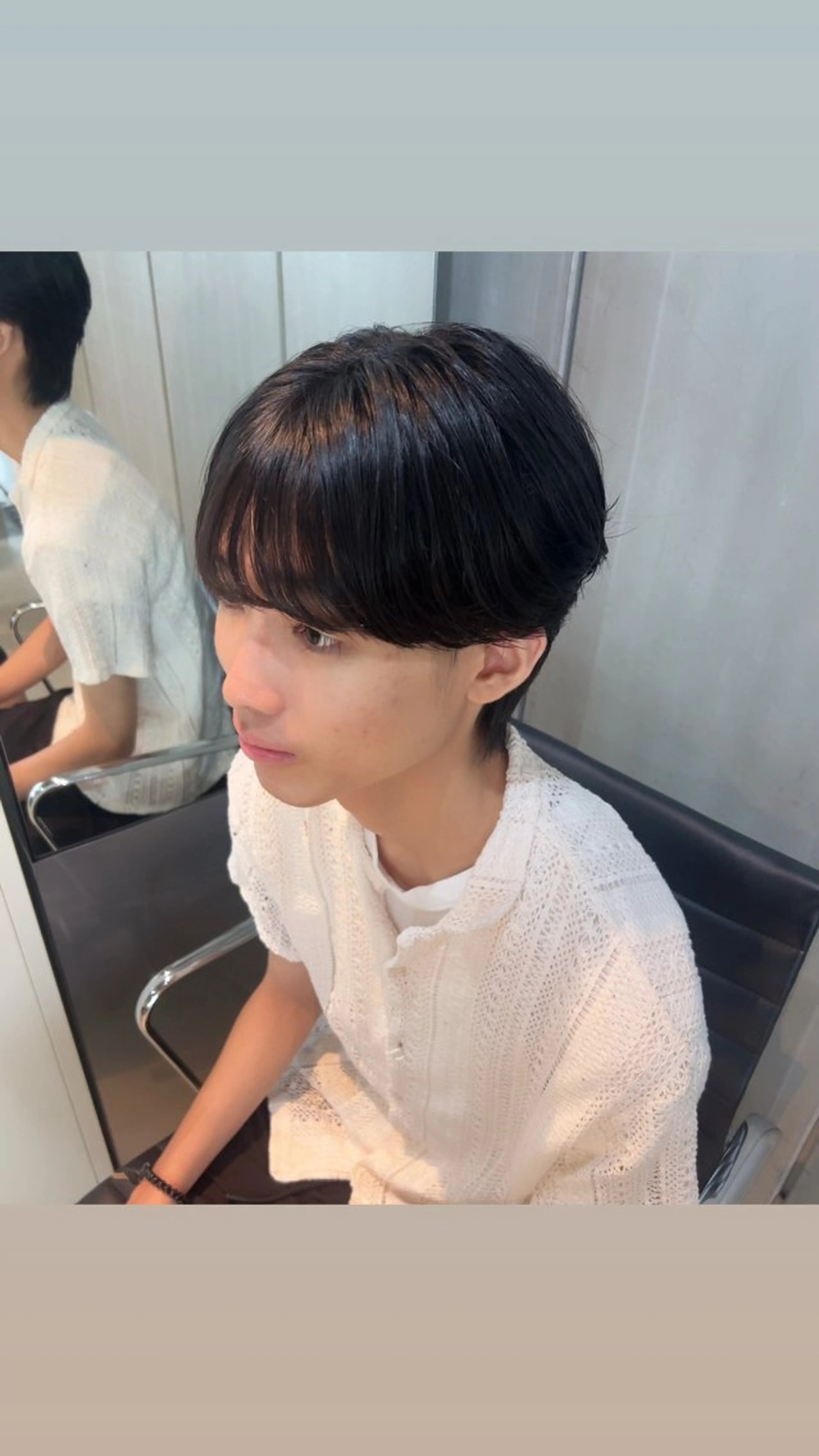 ショート 【F.O.F】大野航 似合わせカットカラーのヘアスタイル