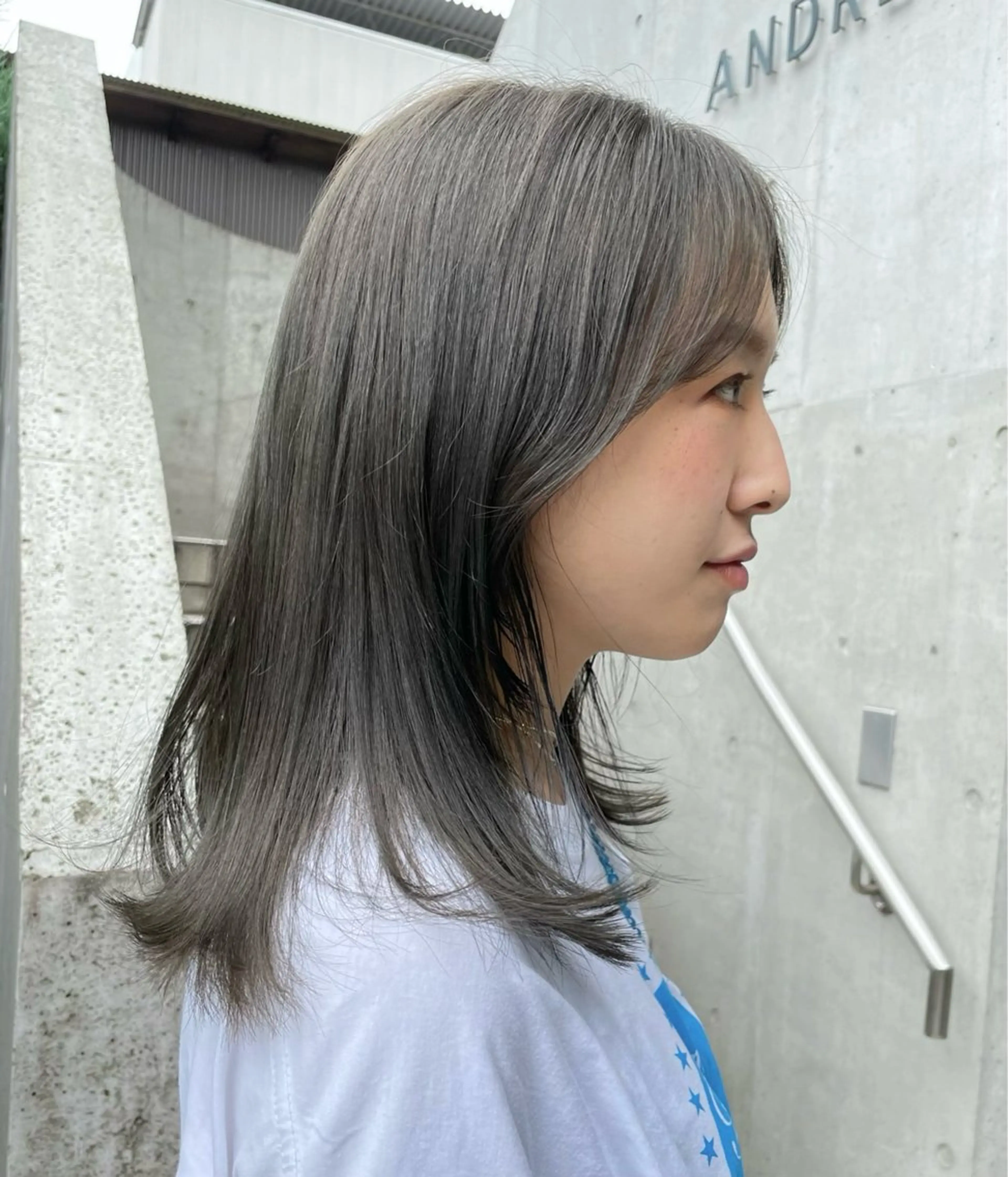 セミロング カラー カット ヘアカラー トリートメント risa 🧤のヘアスタイル