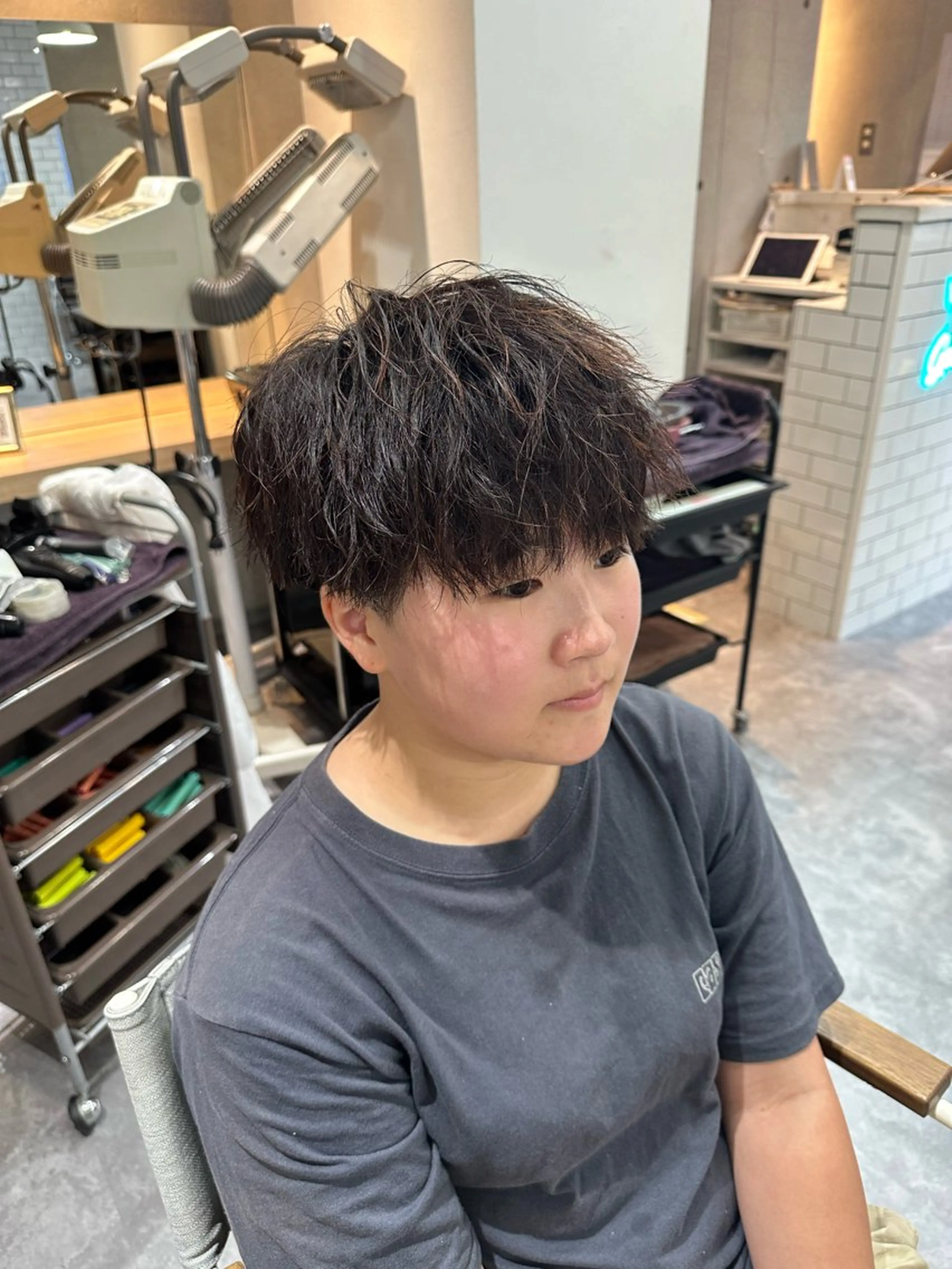 メンズ カット パーマ 💎メンズカット /パーマ/細野💎のヘアスタイル