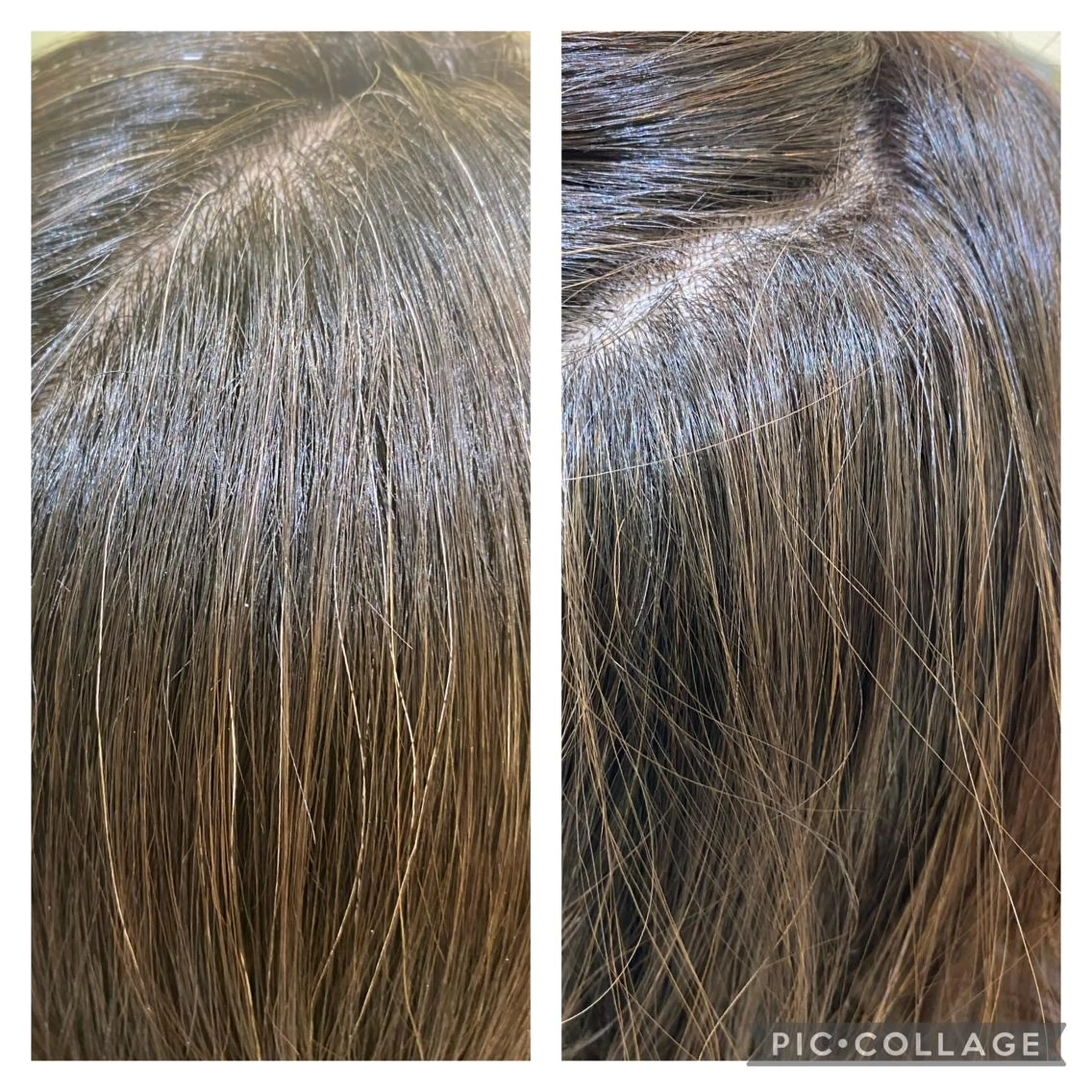 ミディアム カラー カット ヘアカラー トリートメント プレイングカラー🤍 細めハイライトのヘアスタイル