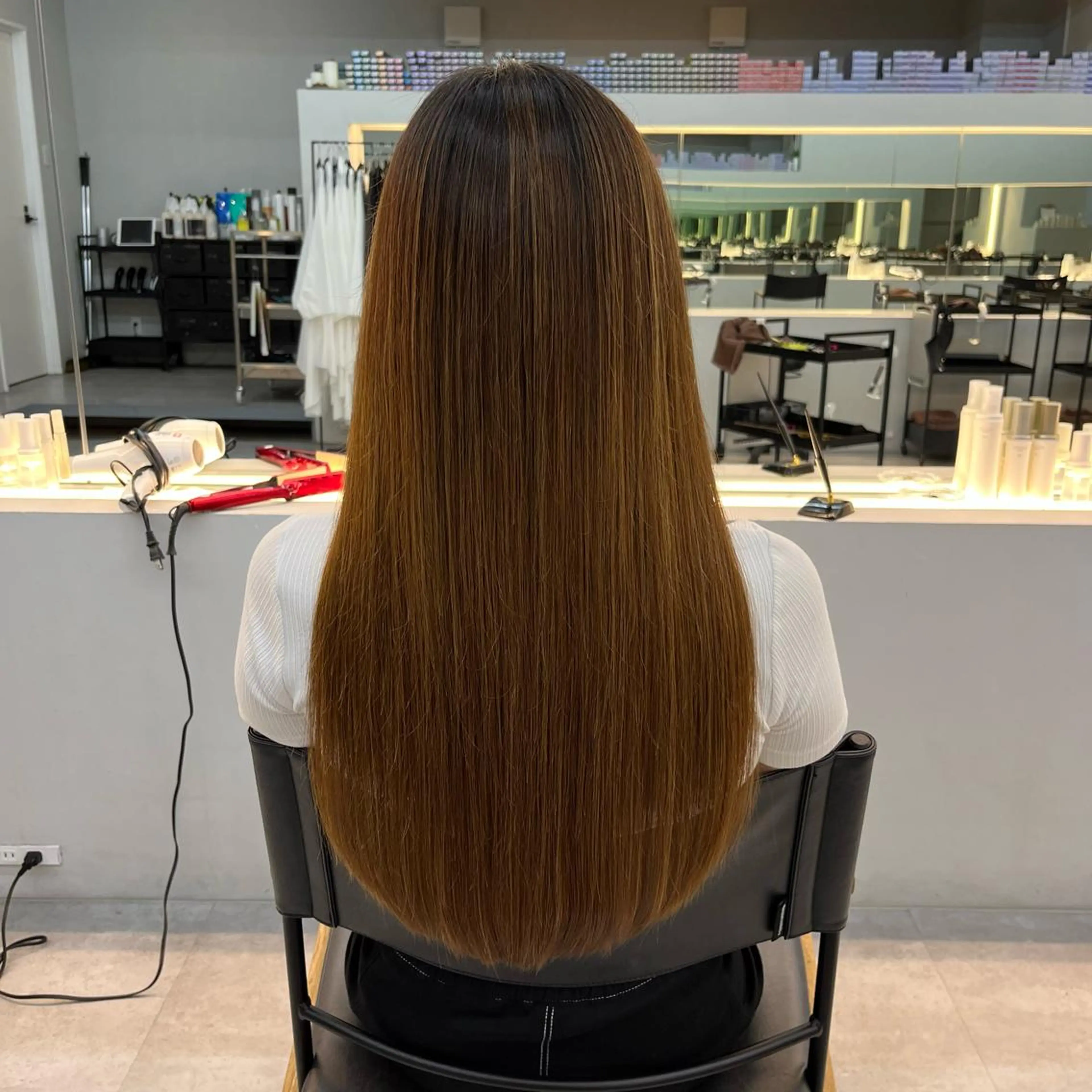 ロング hair garden root所属・比企 萌々華のヘアスタイル