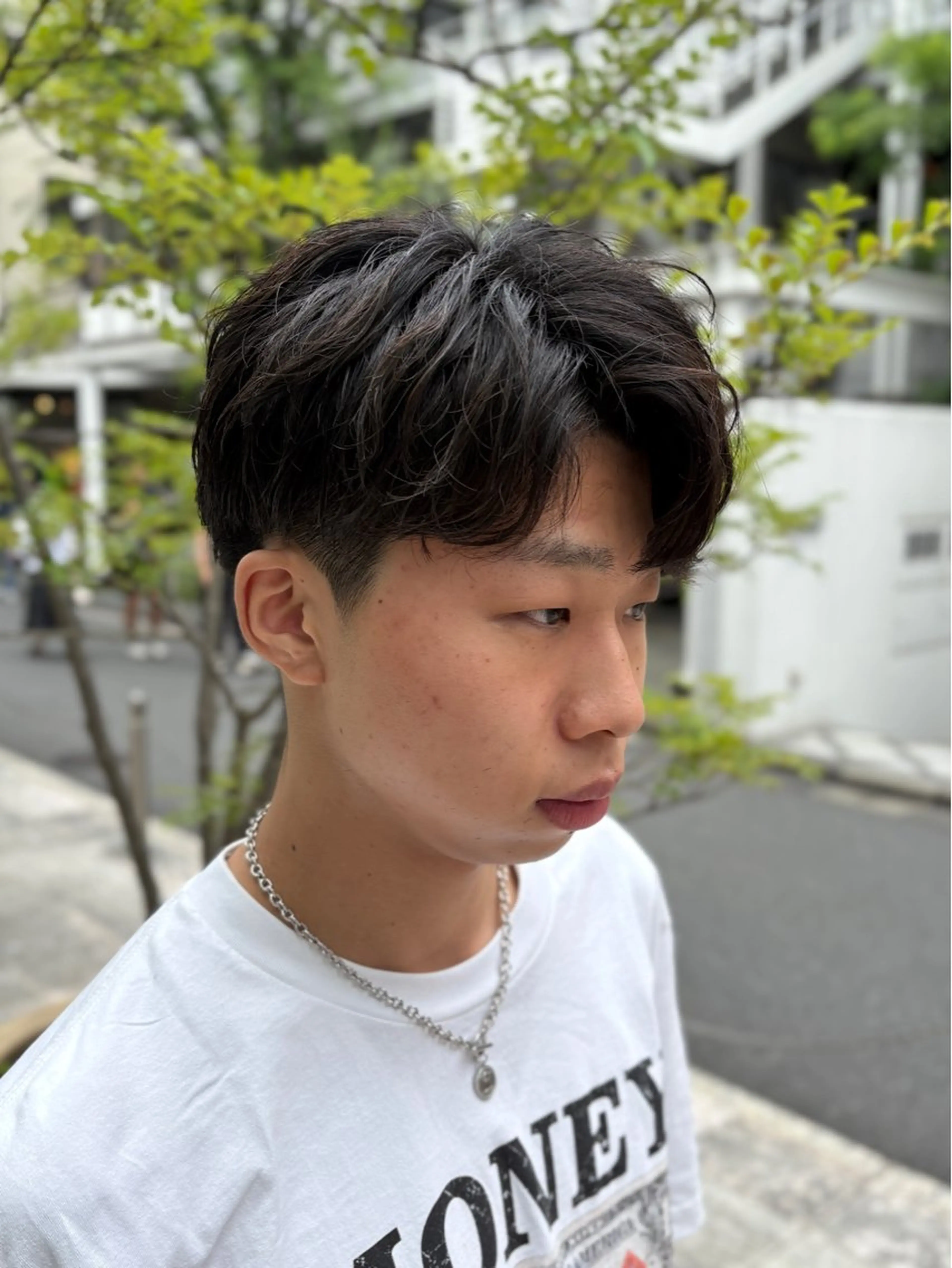 メンズ カット メンズパーマ特化 似合わせカット渡邊のヘアスタイル