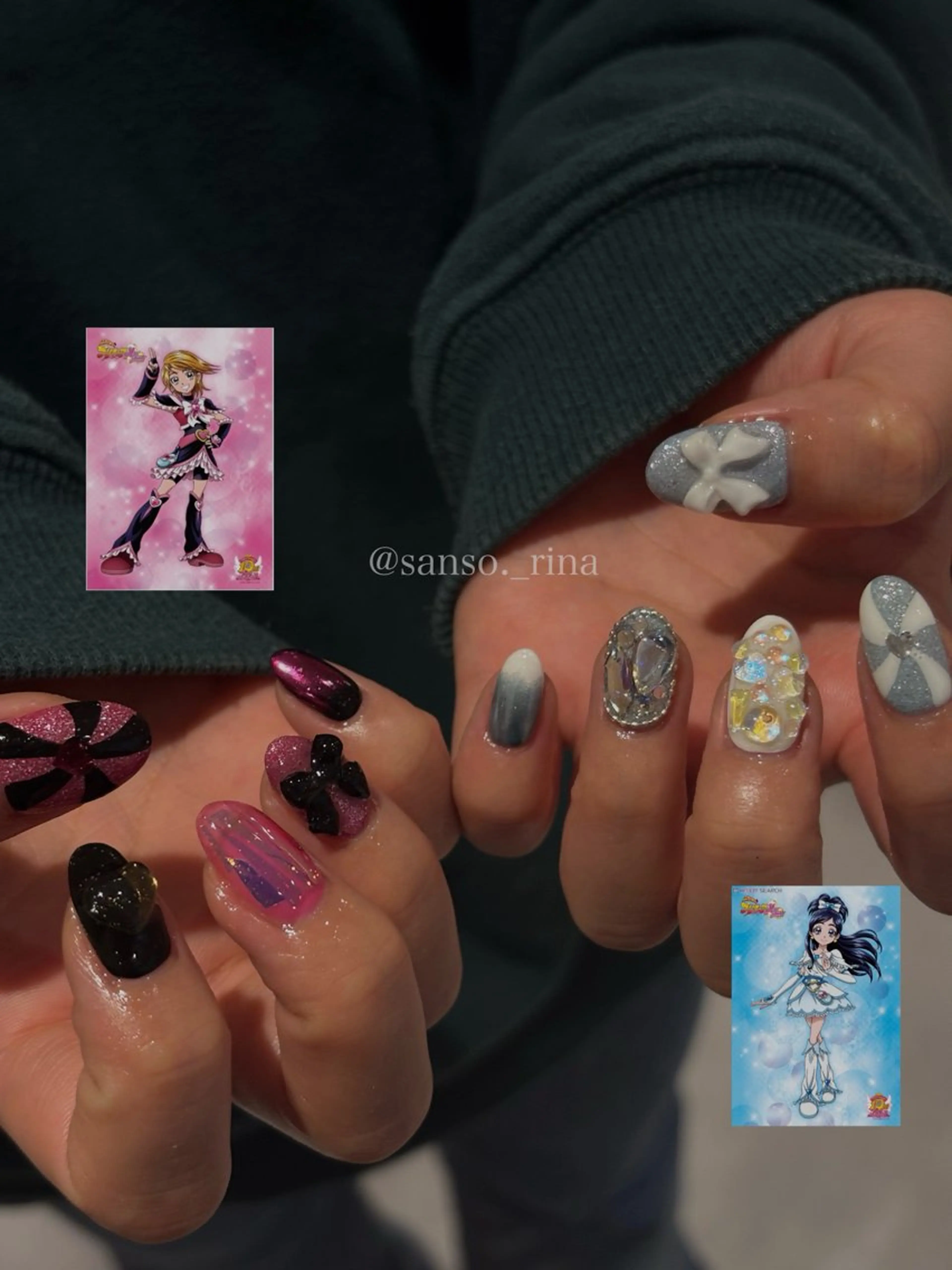 ネイル ハンドネイル フットネイル nuu 栄所属・早川 里奈のネイルデザイン