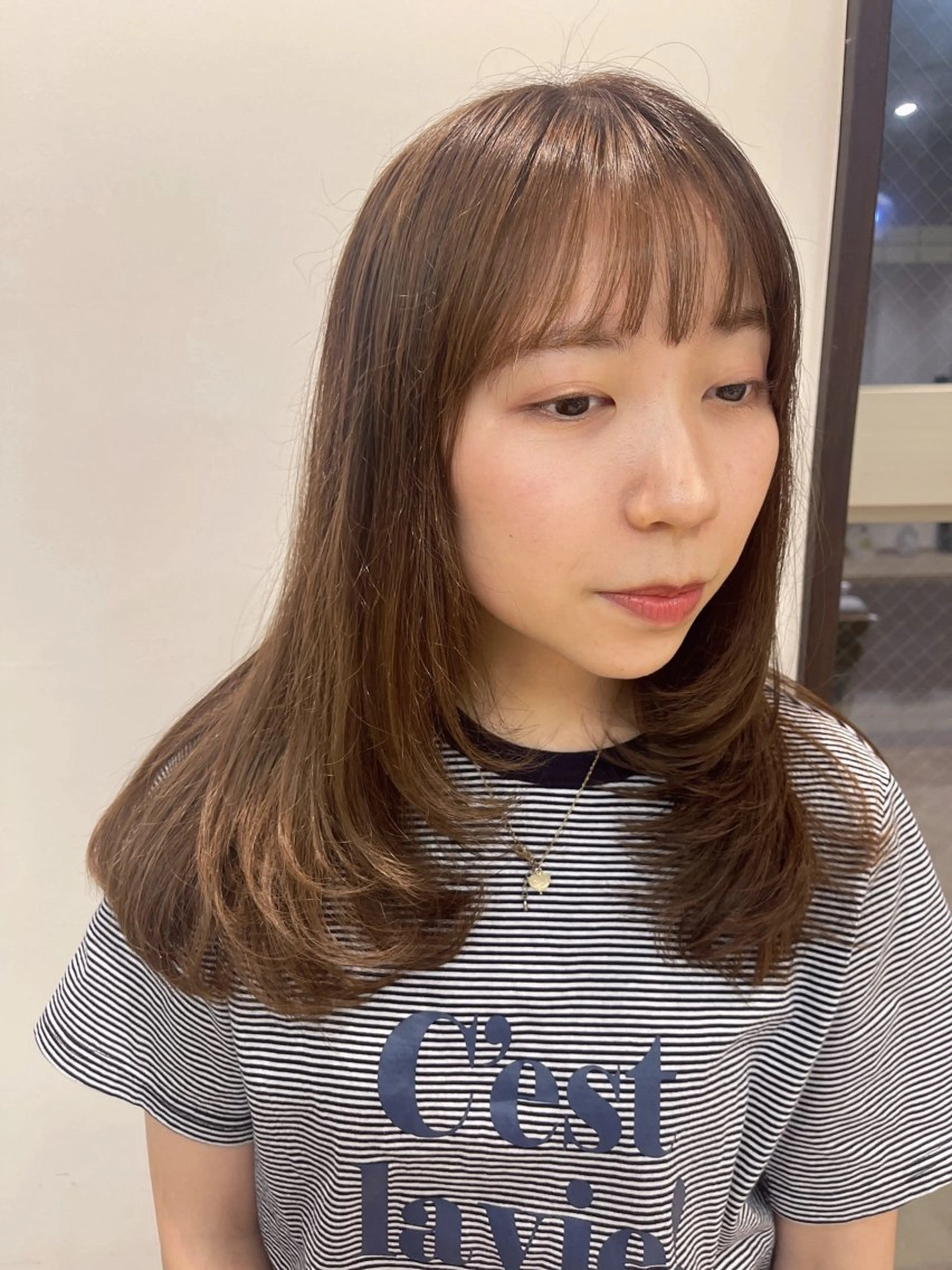 カラー ⠀ さおりのヘアスタイル