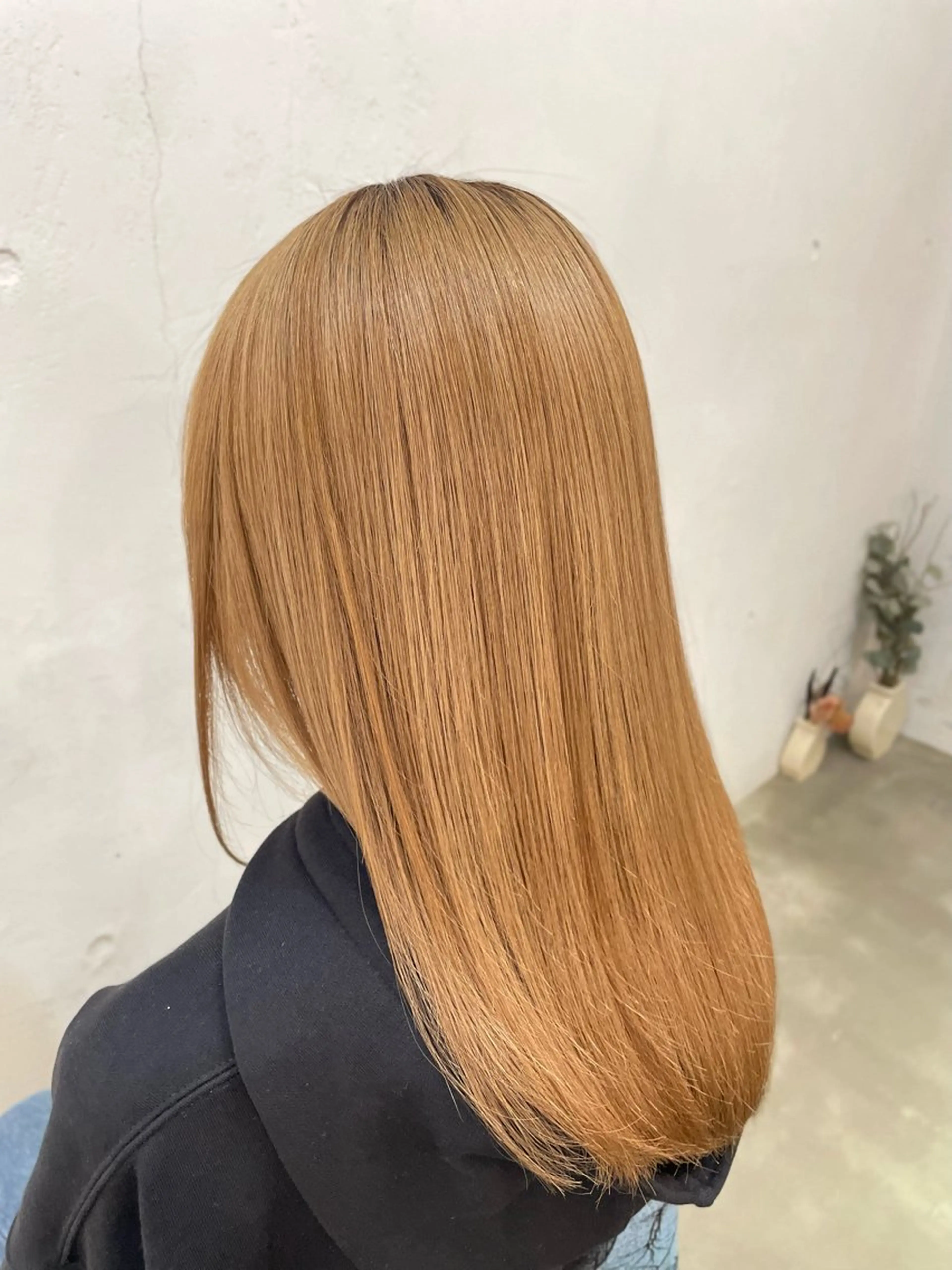 セミロング カラー 髪質改善 トリートメント 【髪質改善サロン】 🌟だいち🌟のヘアスタイル