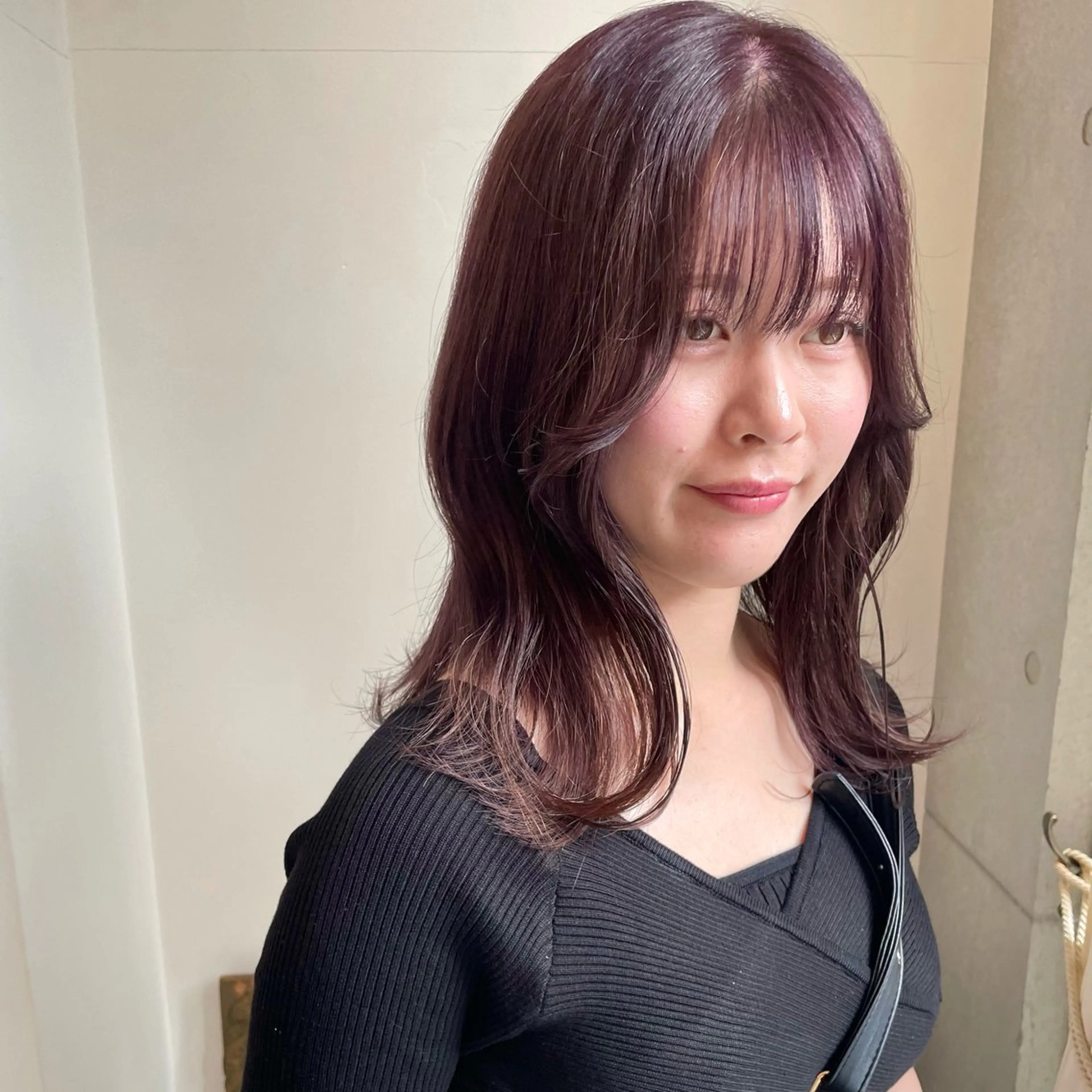 セミロング カラー ショート/ブリーチ mizuki🐋のヘアスタイル