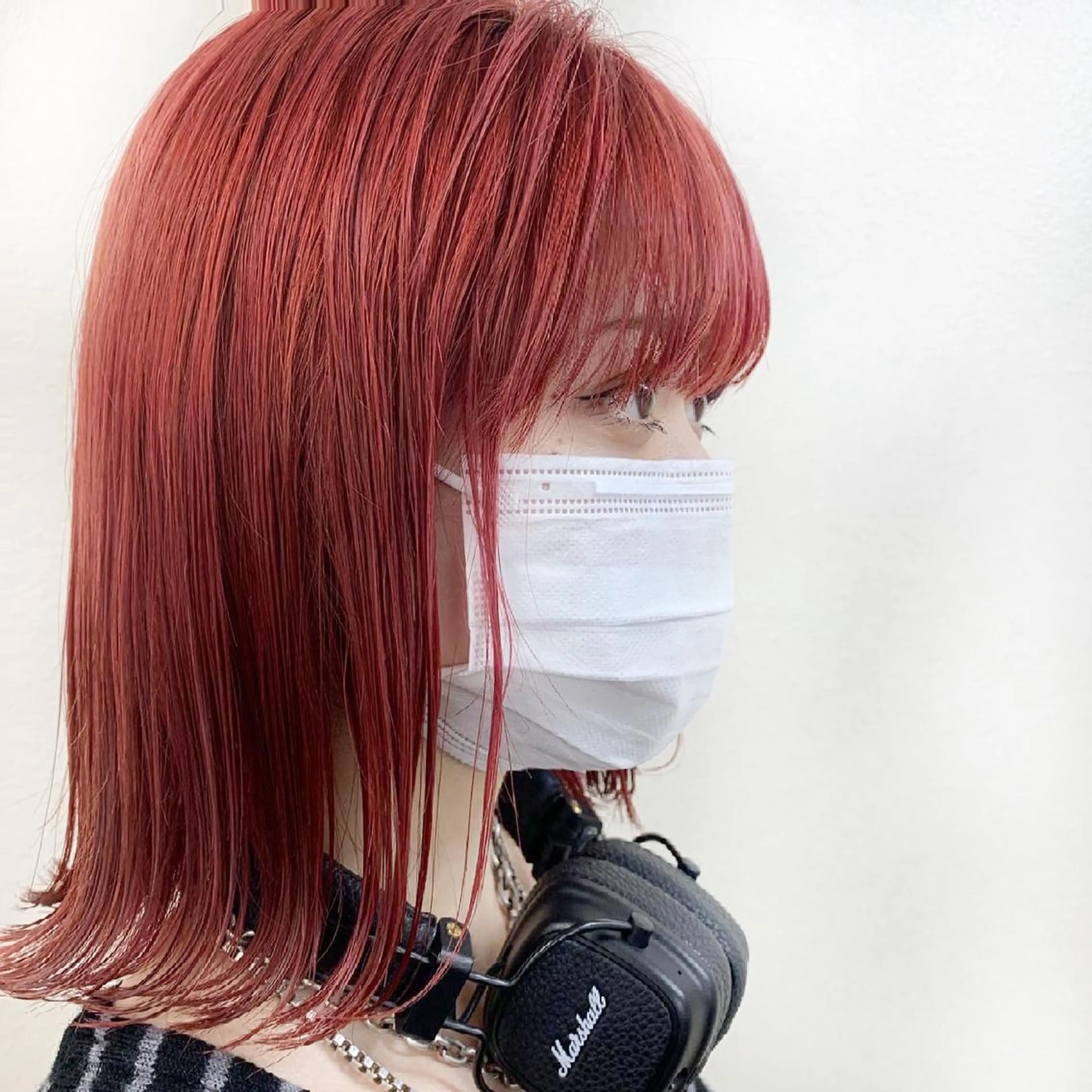 ミディアム カラー ヘアアレンジ 💕上野美容師☁ ブリーチ💖サワのヘアスタイル