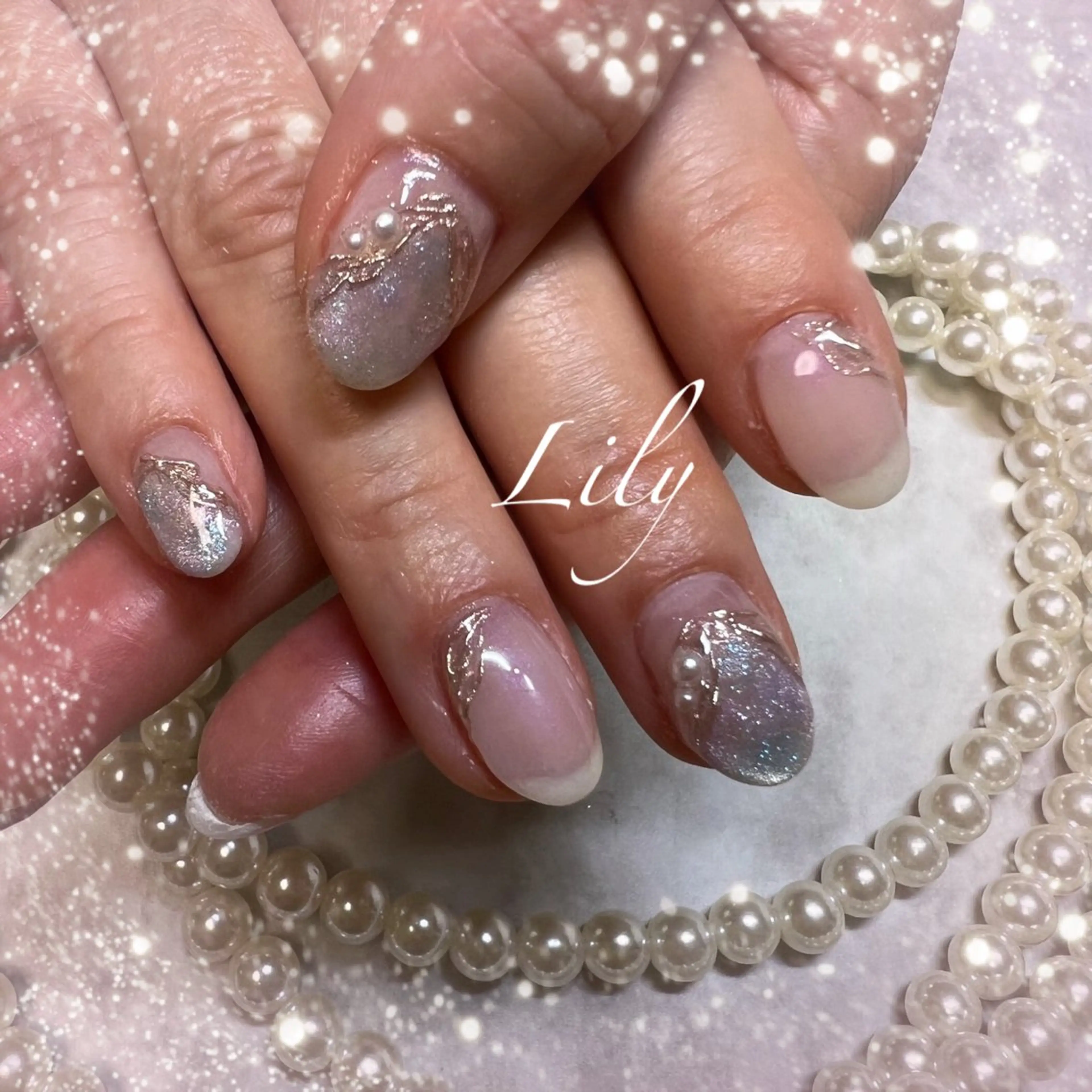 ネイル ハンドネイル Nailsalon Lilyのネイルデザイン