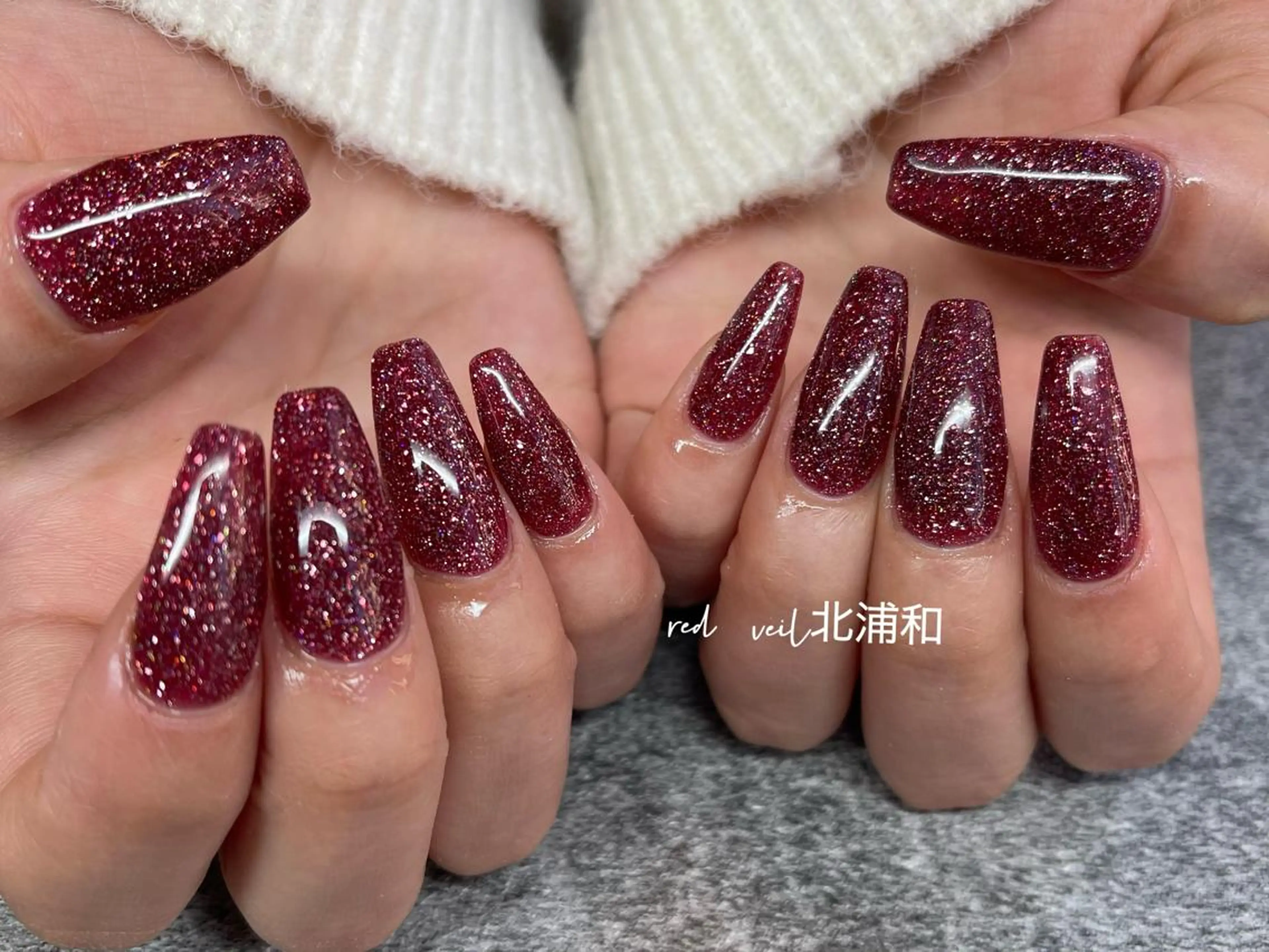 ロング ネイル ネイルチップ ハンドネイル 長さ出し専門 nynaのネイルデザイン