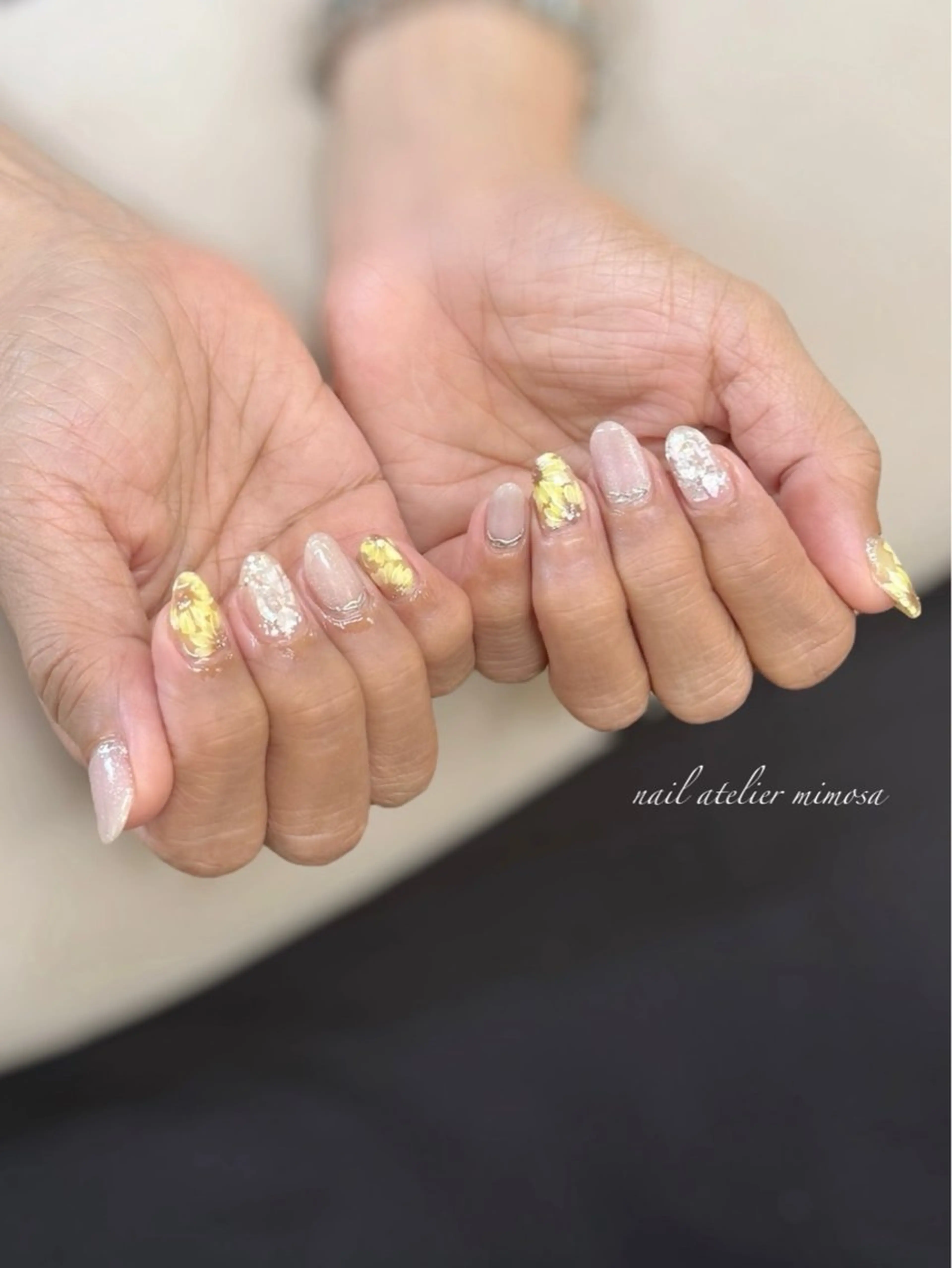 ネイル ハンドネイル アトリエ　ミモザ所属・いまむら あかりのネイルデザイン