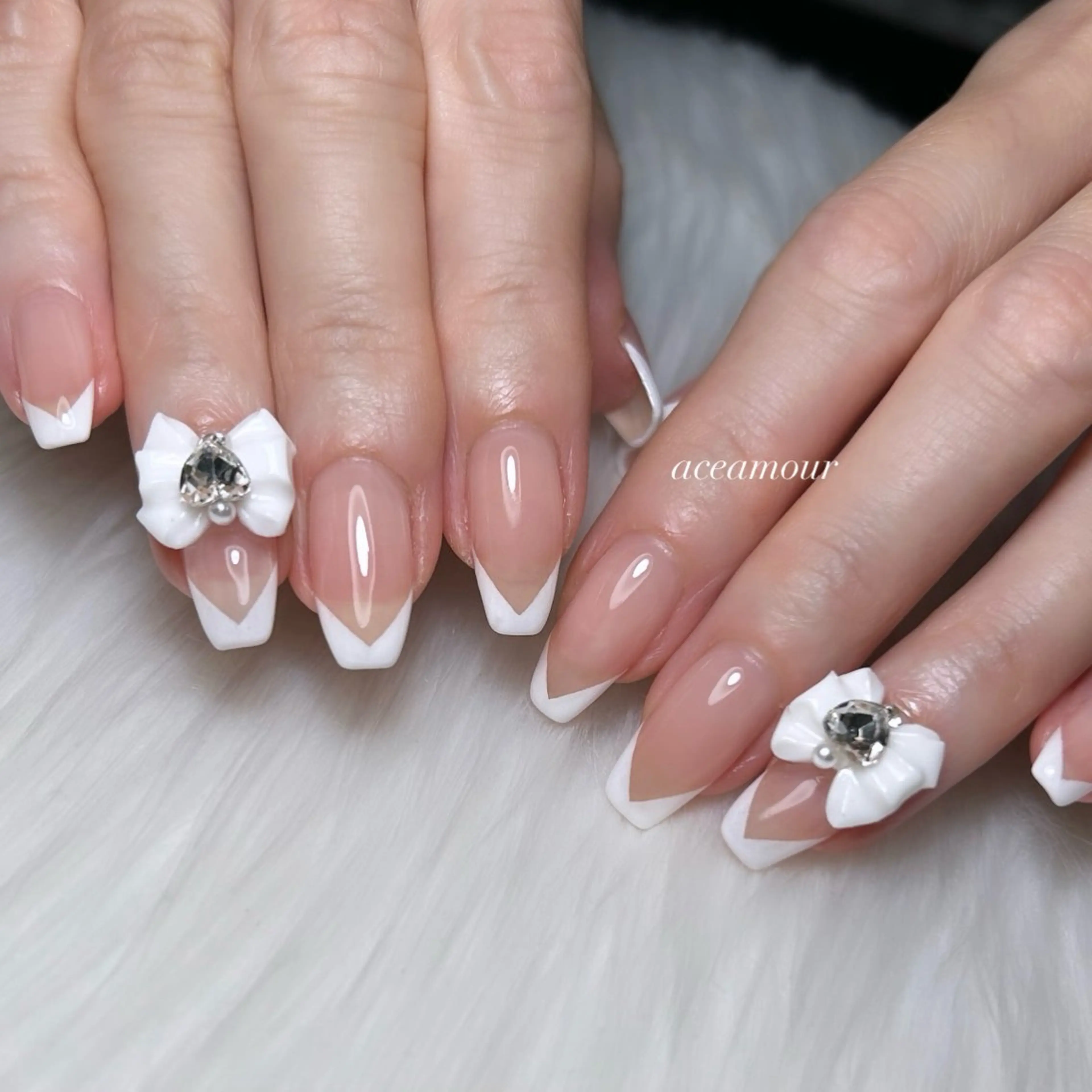 ネイル 持ち込み ネイル/耳つぼ /新ホワイトニングのネイルデザイン