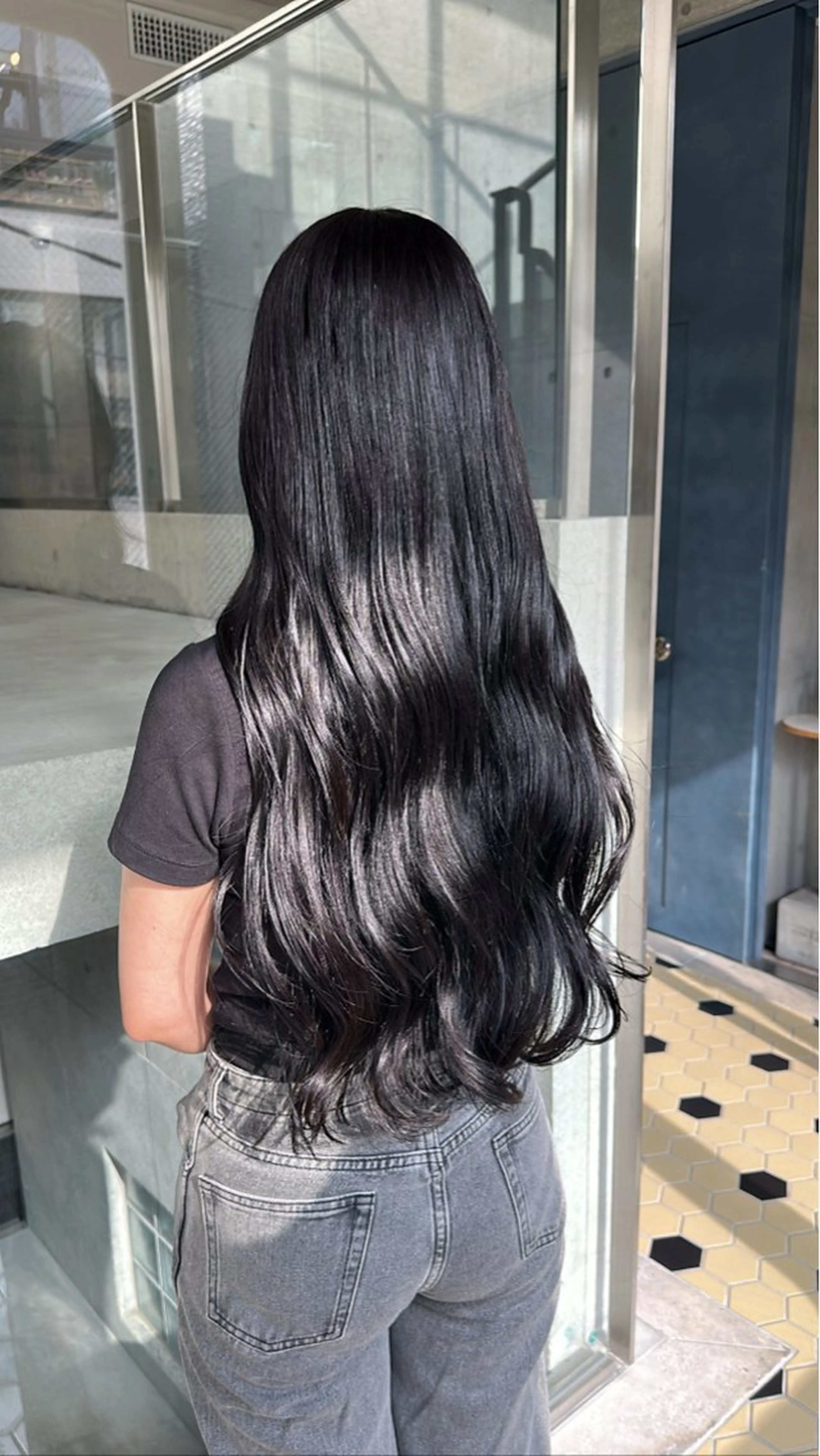 カラー RINA .のヘアスタイル