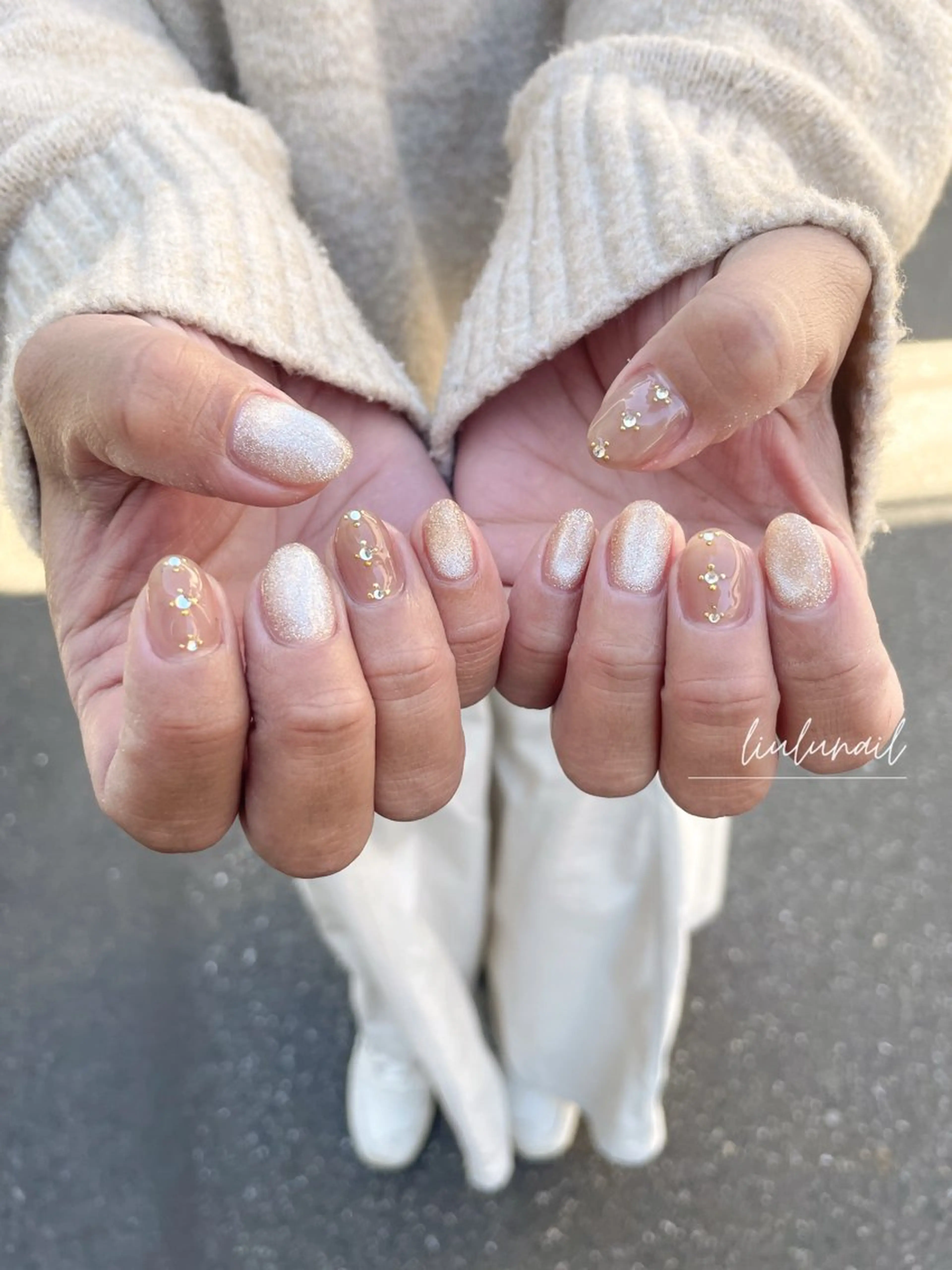 ネイル ハンドネイル liulu nailのネイルデザイン