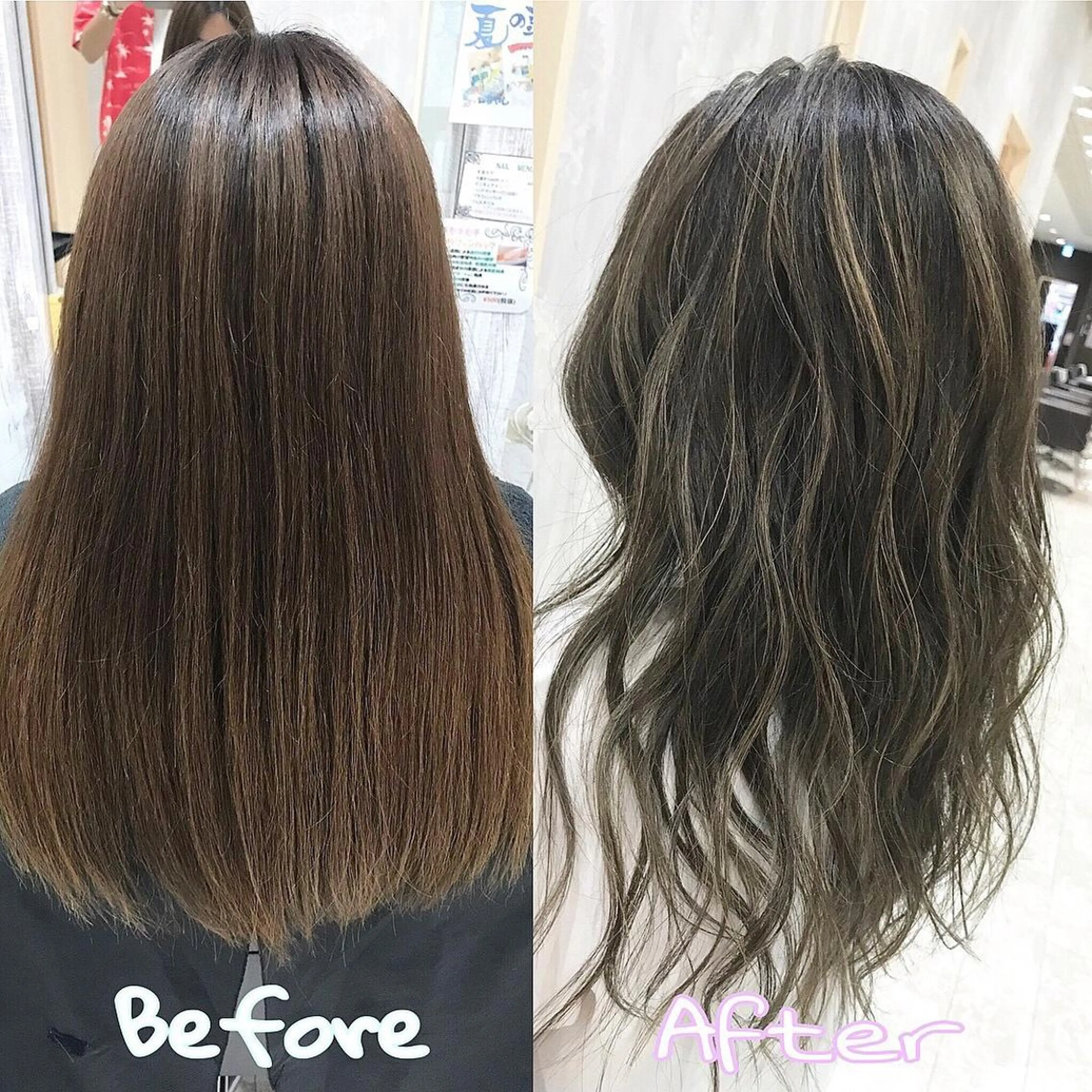 ロング カラー 柿沼  洸太のヘアスタイル