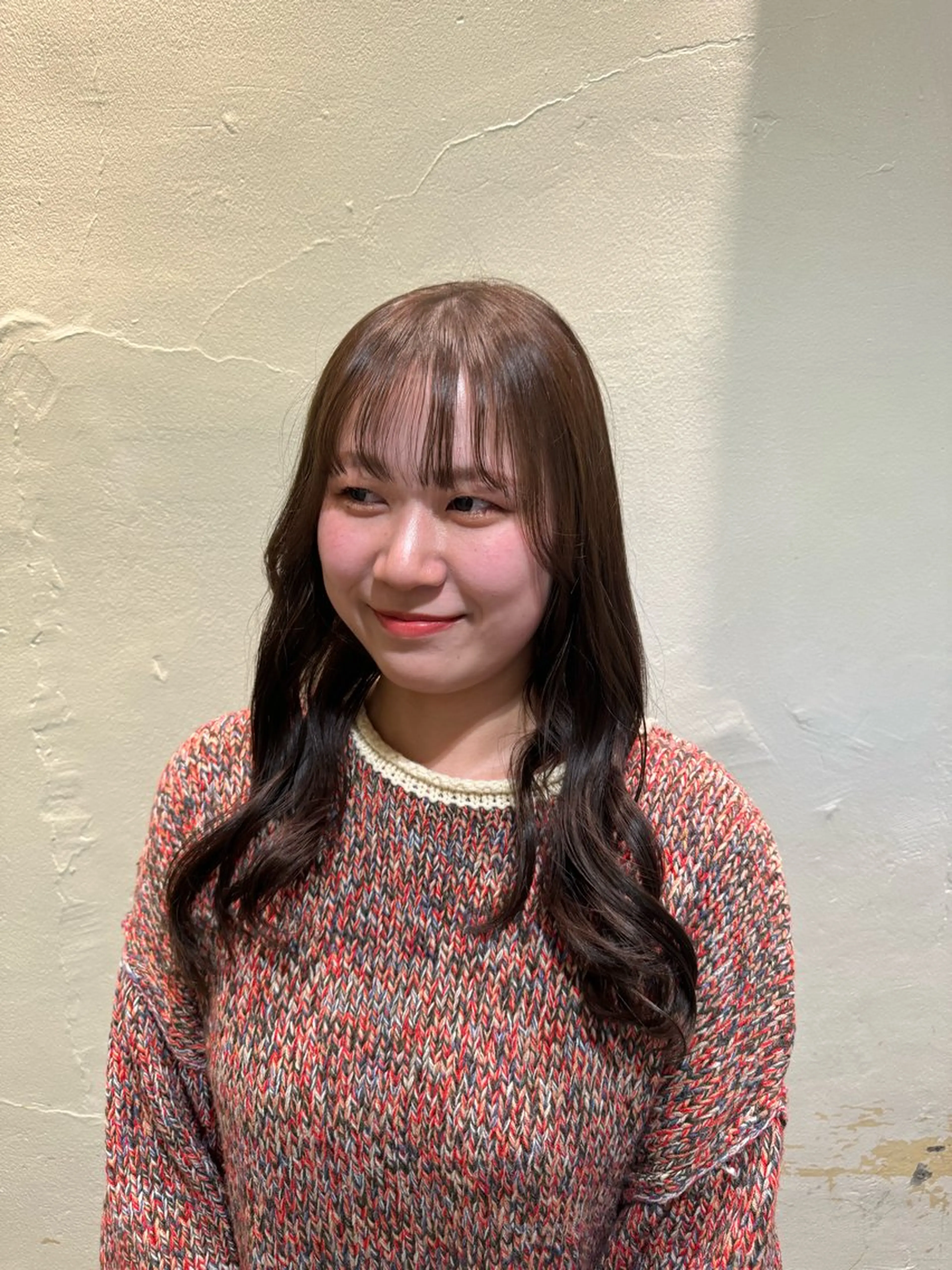 カラー 田中 日菜のヘアスタイル