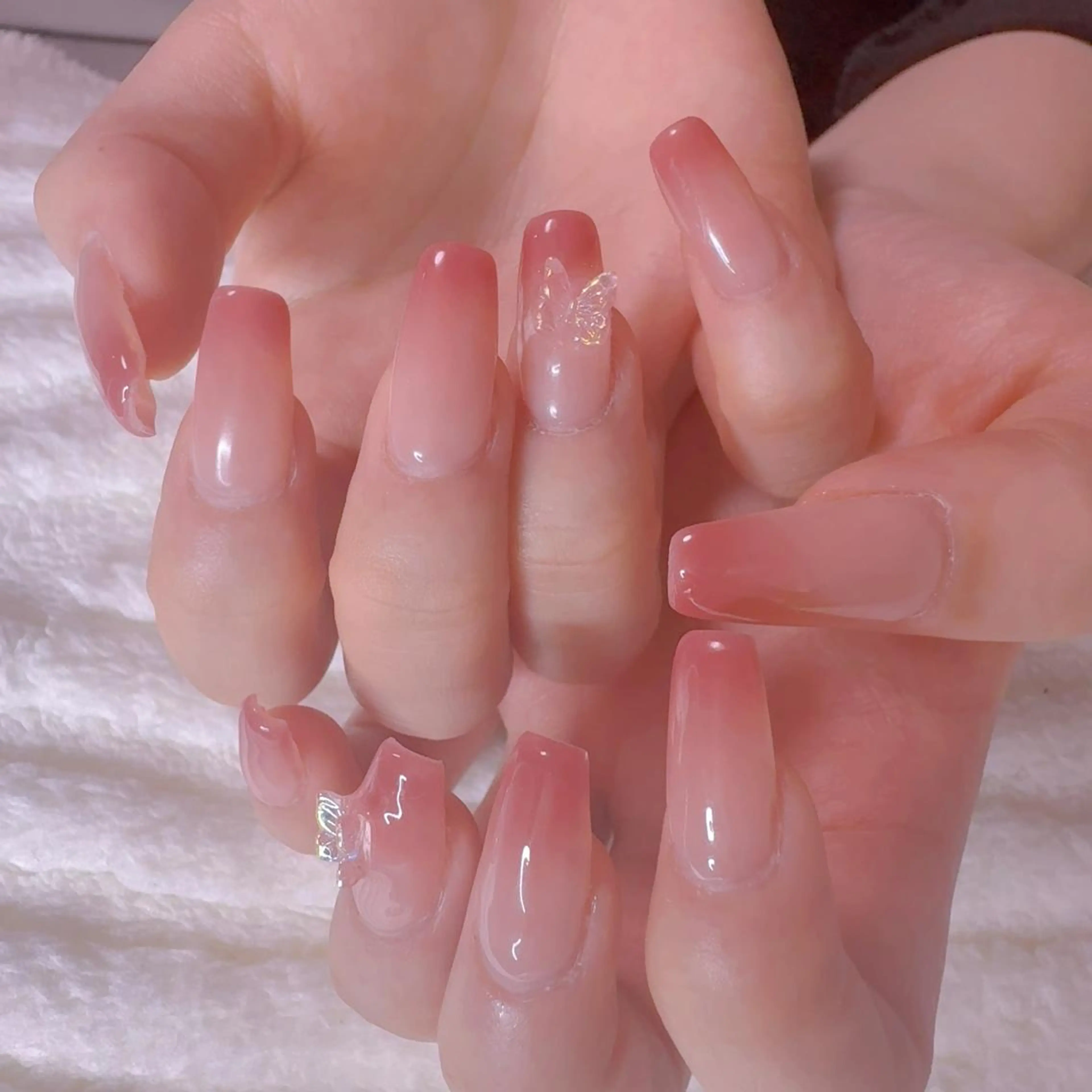 ネイル 成人式 韓国ネイル オフィスネイル 春ネイル For U nail スカルプ専門店のネイルデザイン