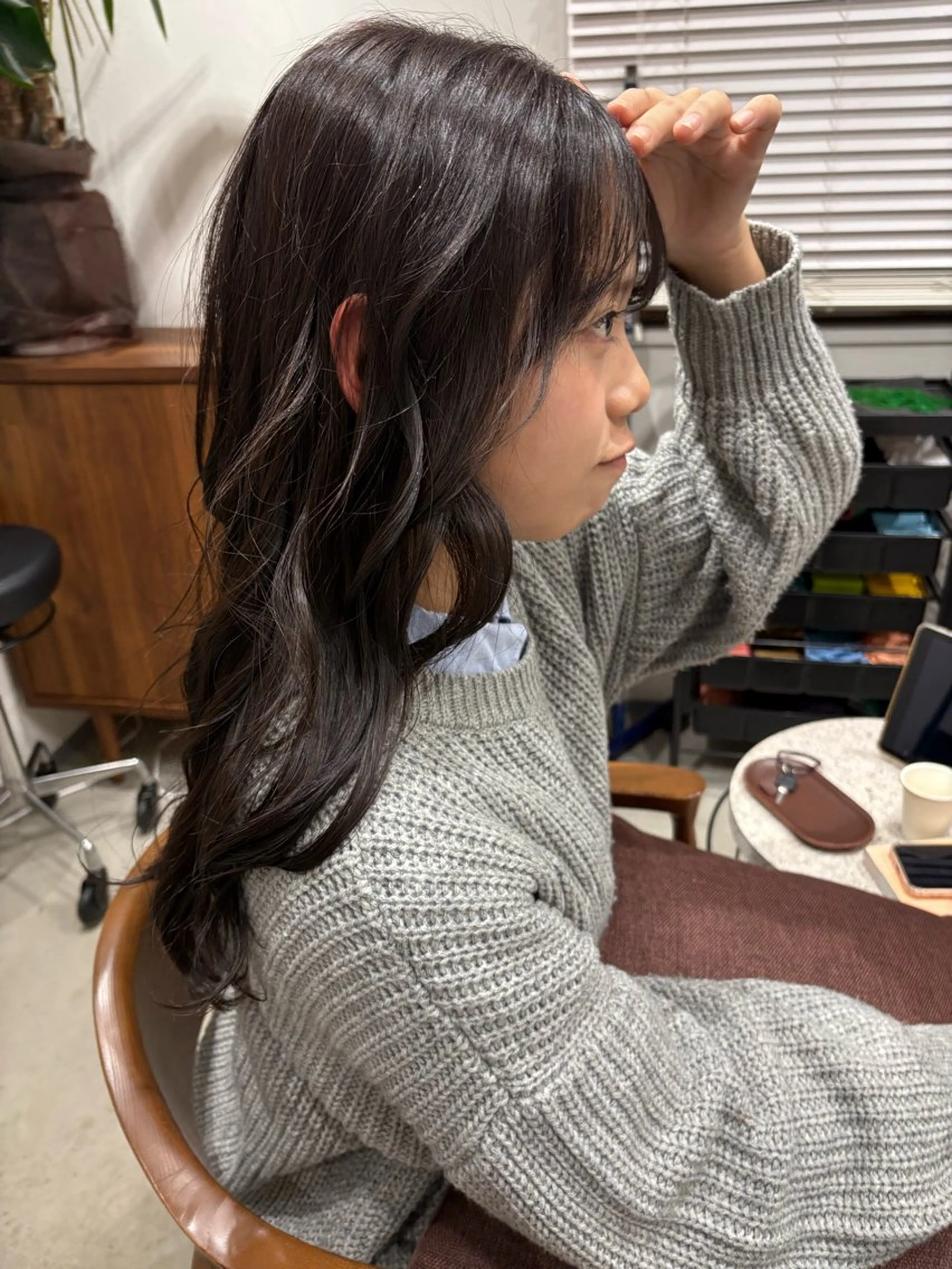 ロング カラー ヘアカラー くすみカラー/ ora🪡🤎のヘアスタイル