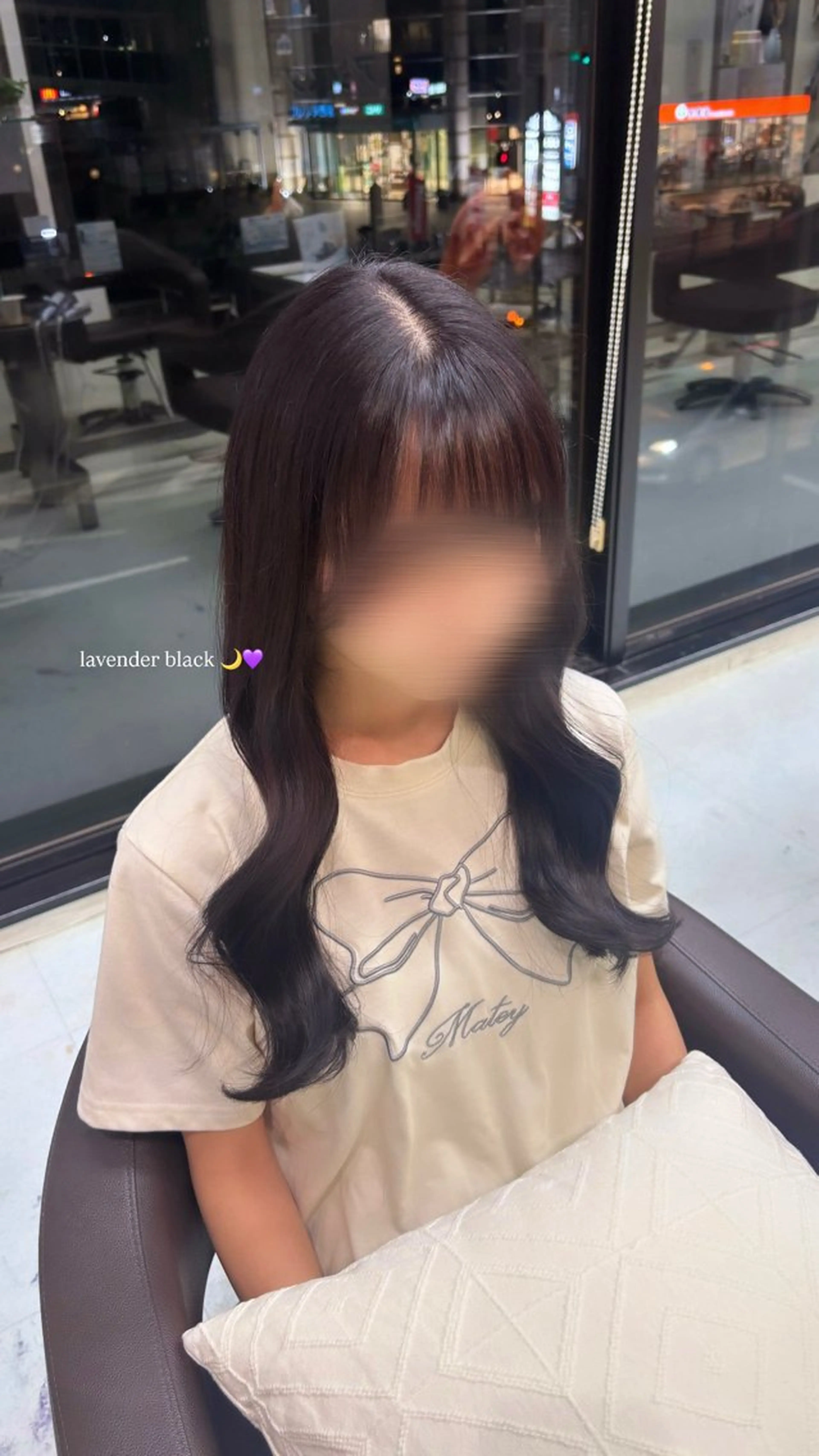 ロング ヘアカラー WiLL 西宮　梶岡 日菜/艶感カラーのヘアスタイル
