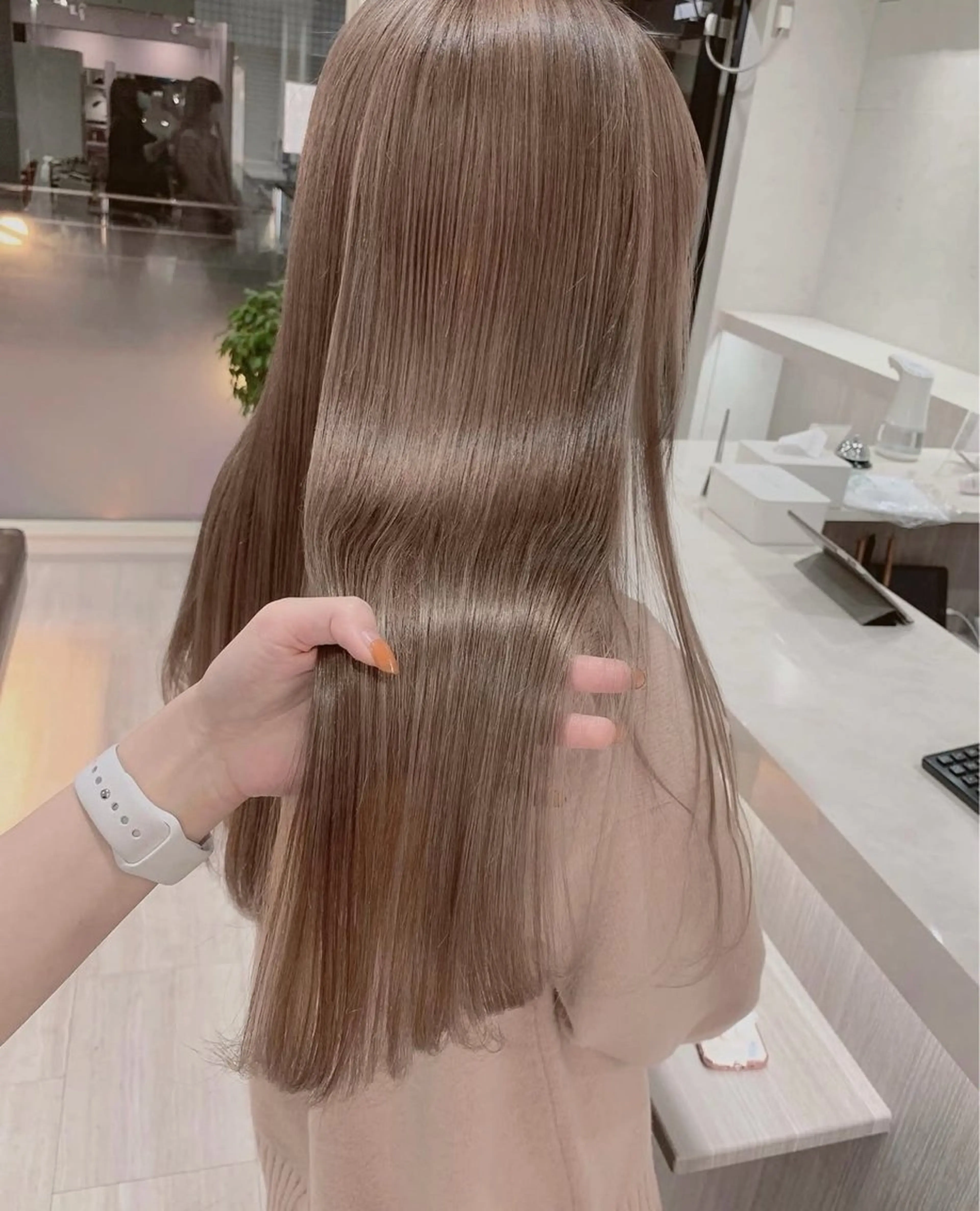 カラー ヘアカラー 🫧透明感カラー 🫧yukiのヘアスタイル