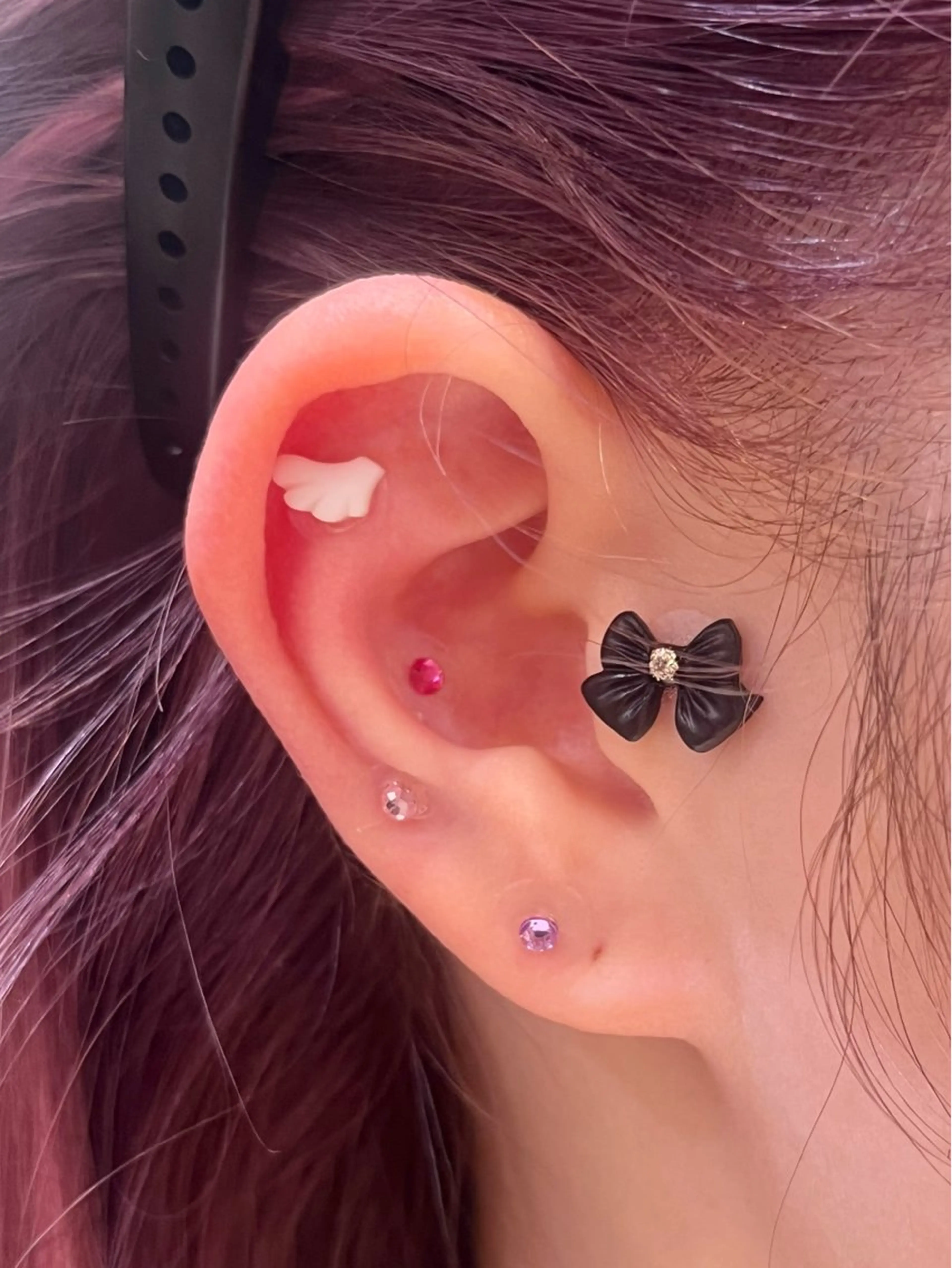 🎀ヘアセット×耳ツボ💎の写真
