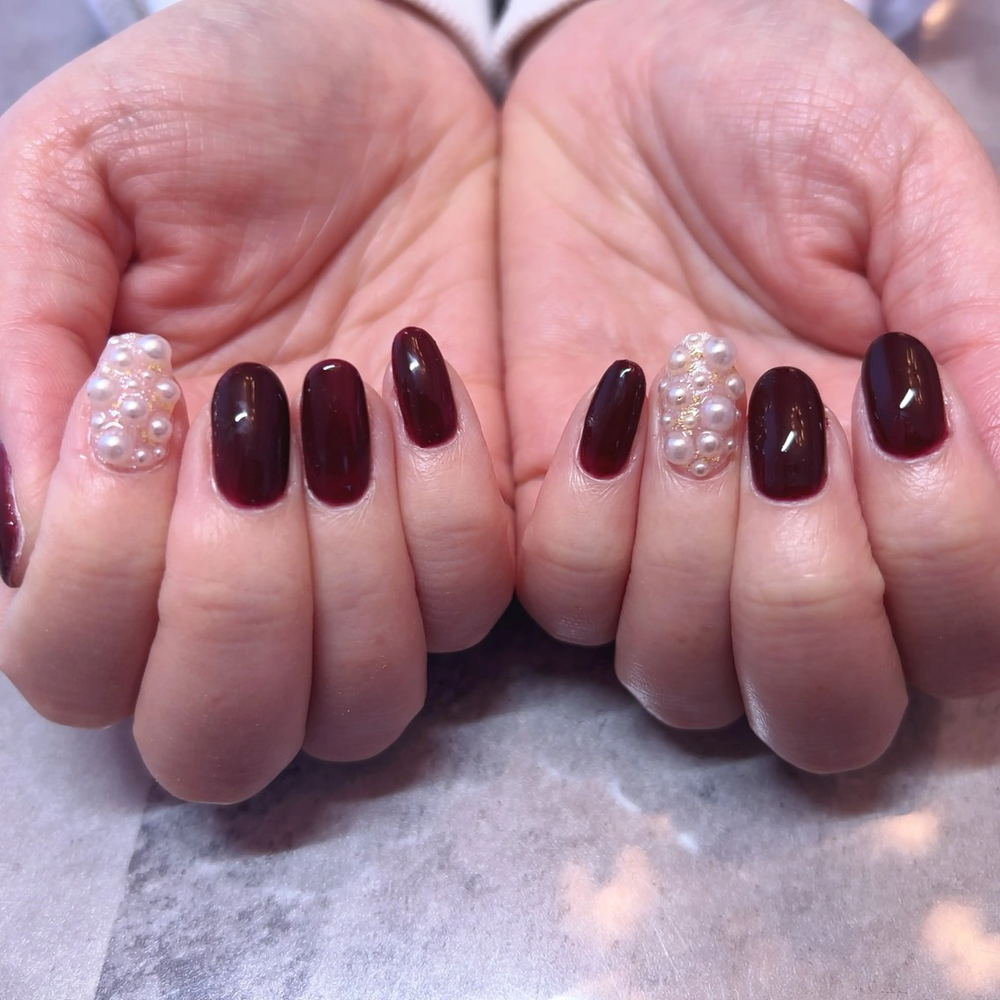 ネイル 長さ出し ジェルネイル 韓国ネイル ニュアンスネイル オフィスネイル ハンドネイル NailSpace 猫のいるネイルサロンのネイルデザイン
