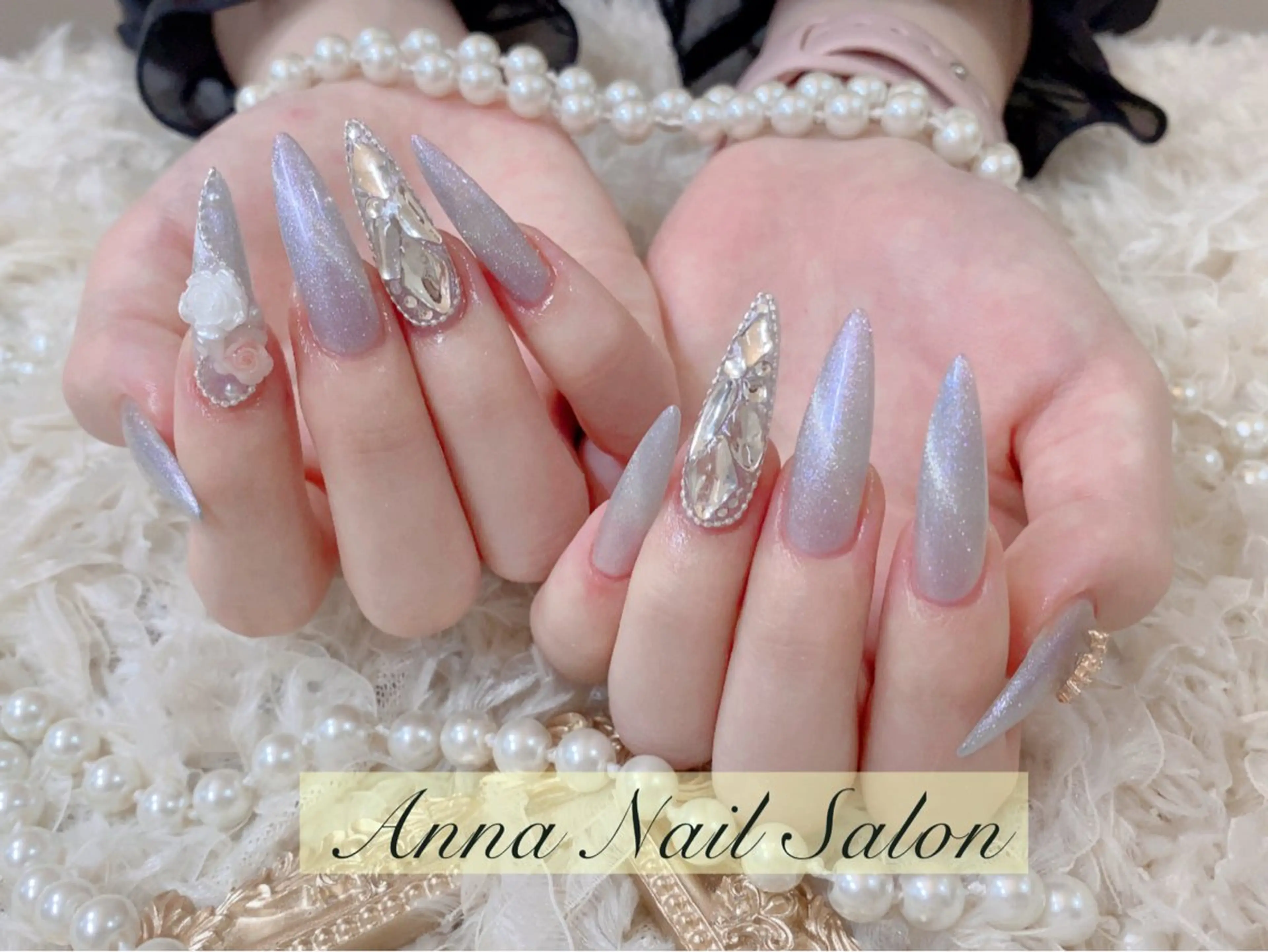 ネイル ハンドネイル 🩵ANNA Nail  🩵のネイルデザイン