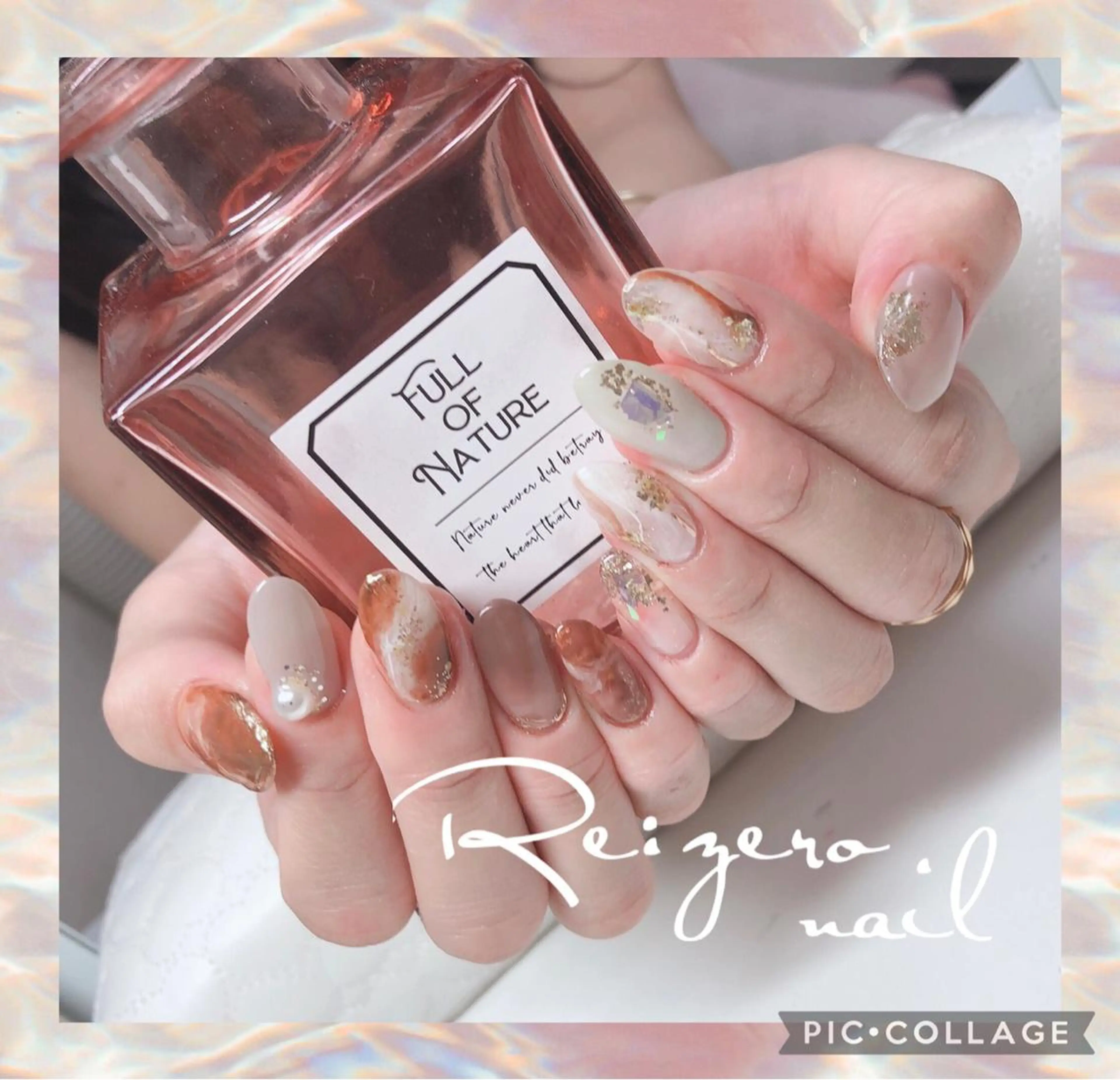 ネイル 持ち込み Re:Ø nail 🩵TSUJIのネイルデザイン
