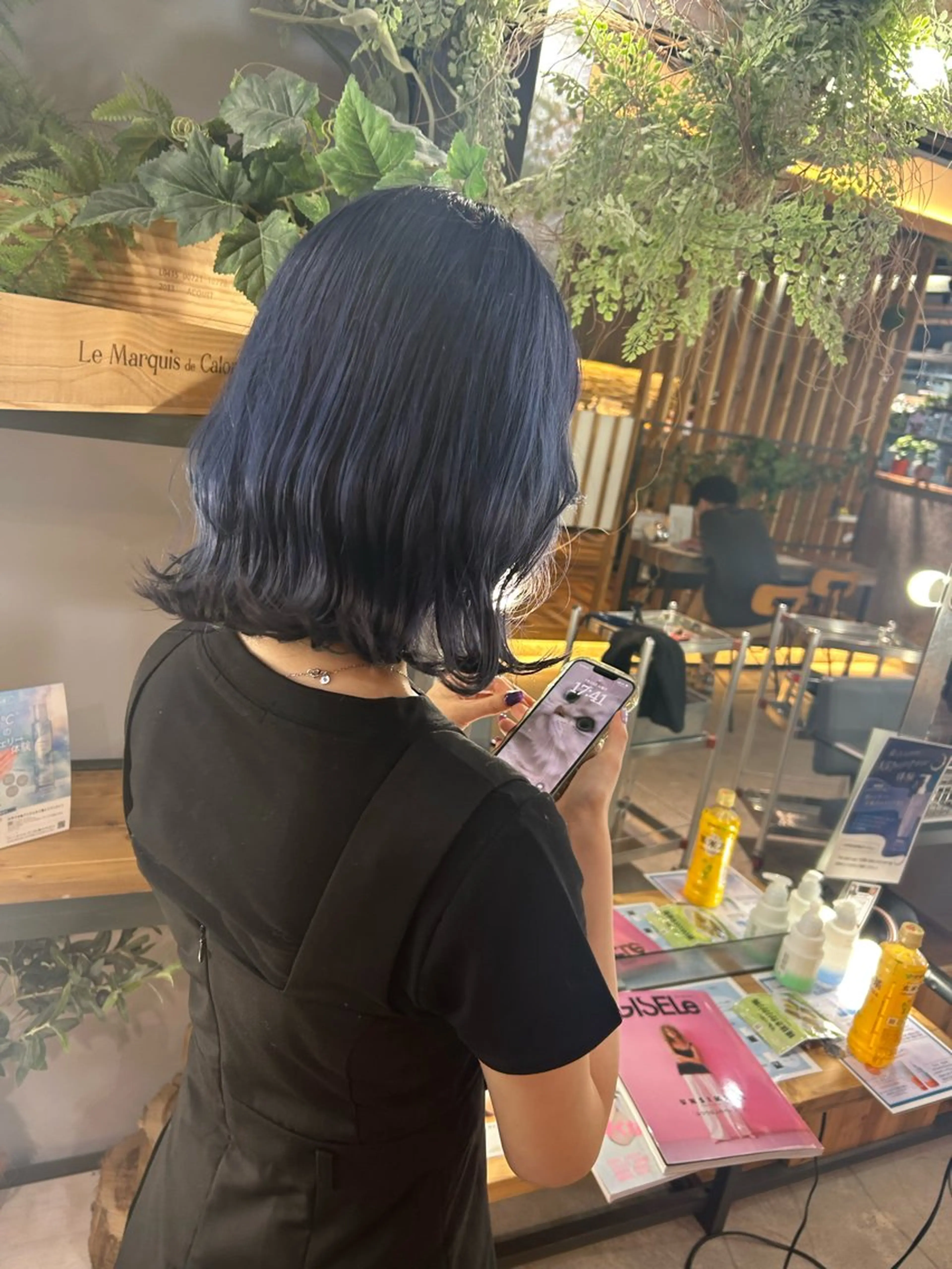 ミディアム 高橋 航大のヘアスタイル