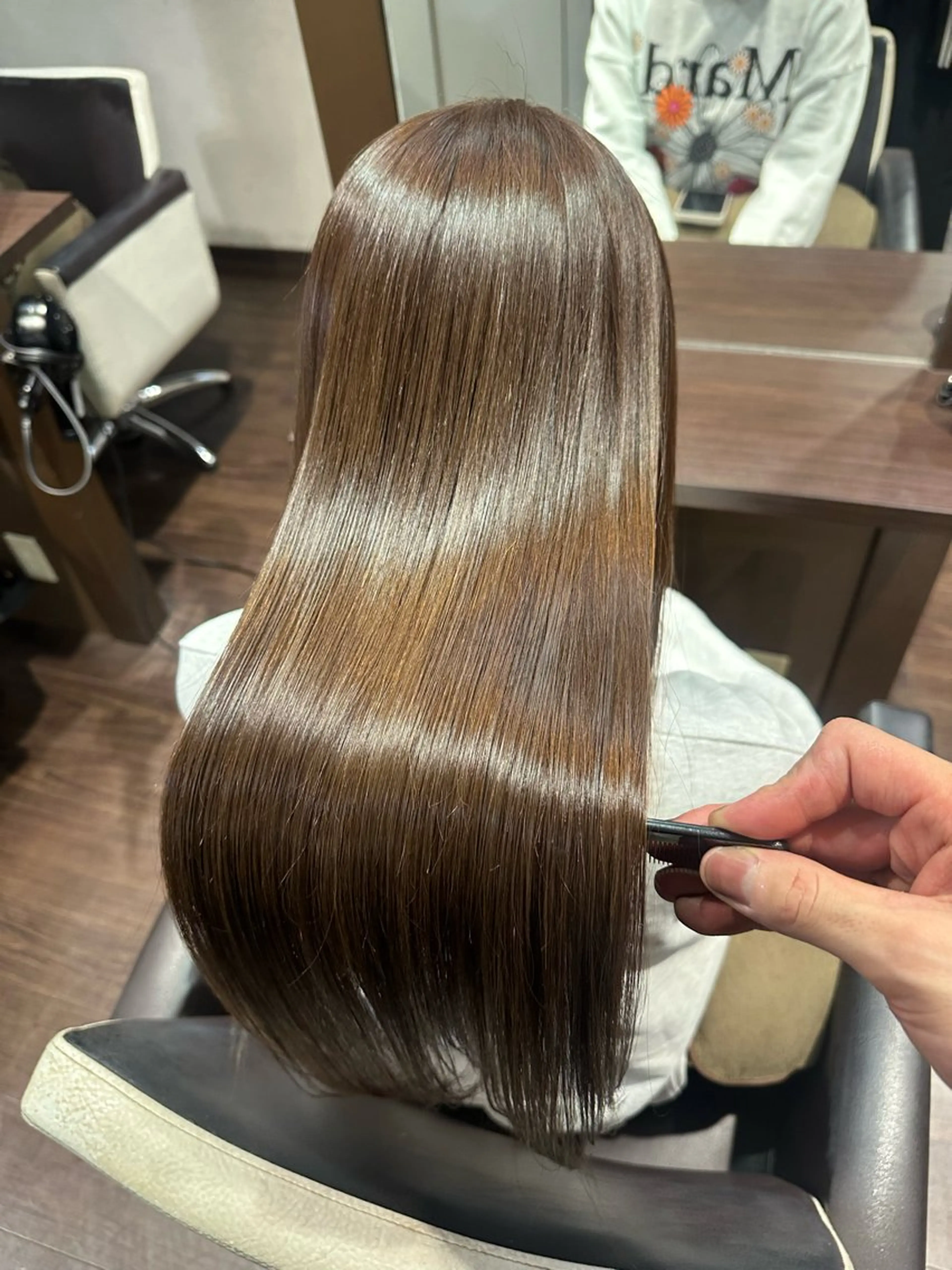 ロング カラー カット ヘアカラー トリートメント ヘッドスパ youres hair 東口店所属・🌸ULTOWA🌸 髪質改善/縮毛/店長のヘアスタイル