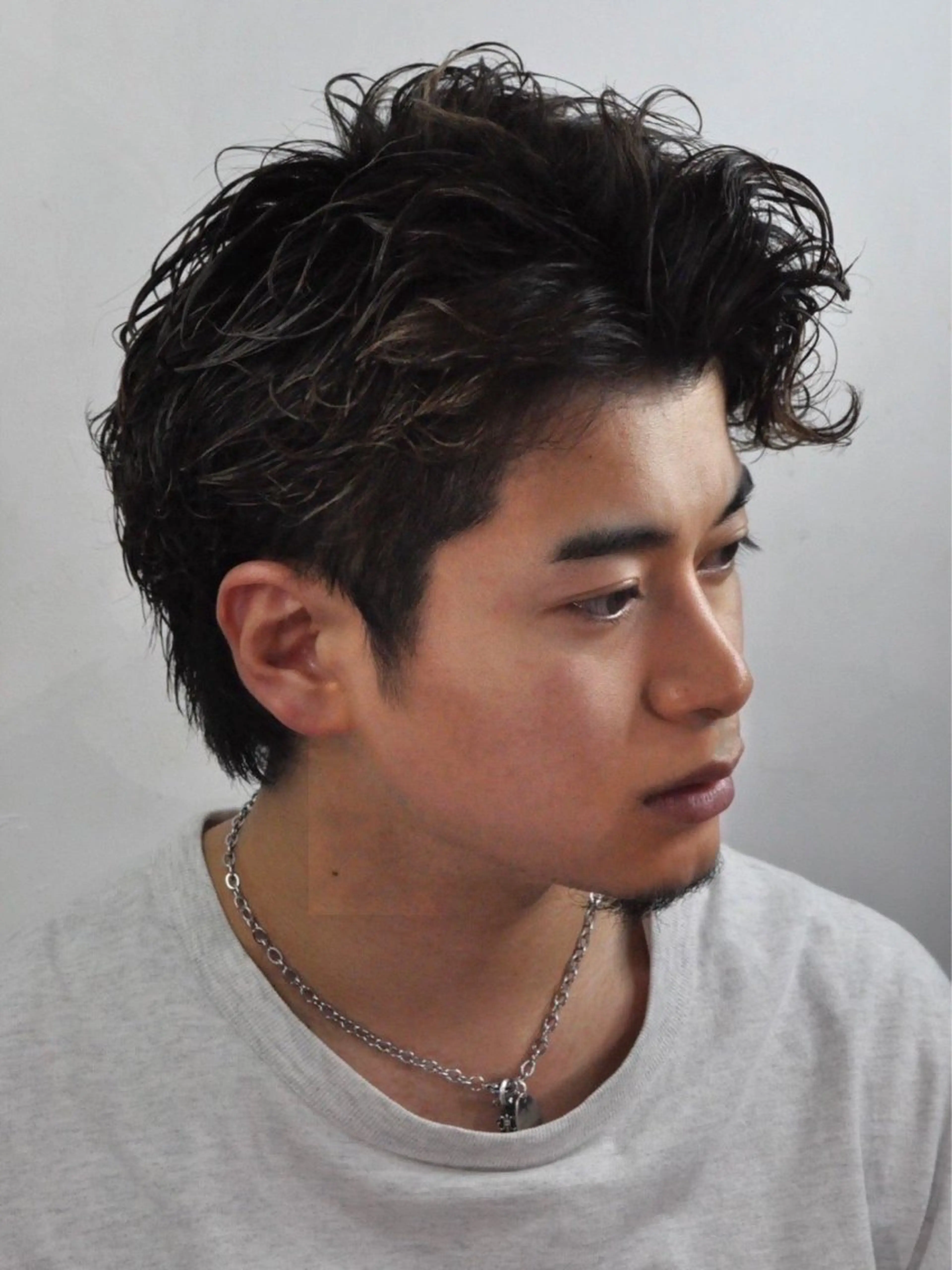 パーマ ヒロ銀座/大槻 湧也のヘアスタイル