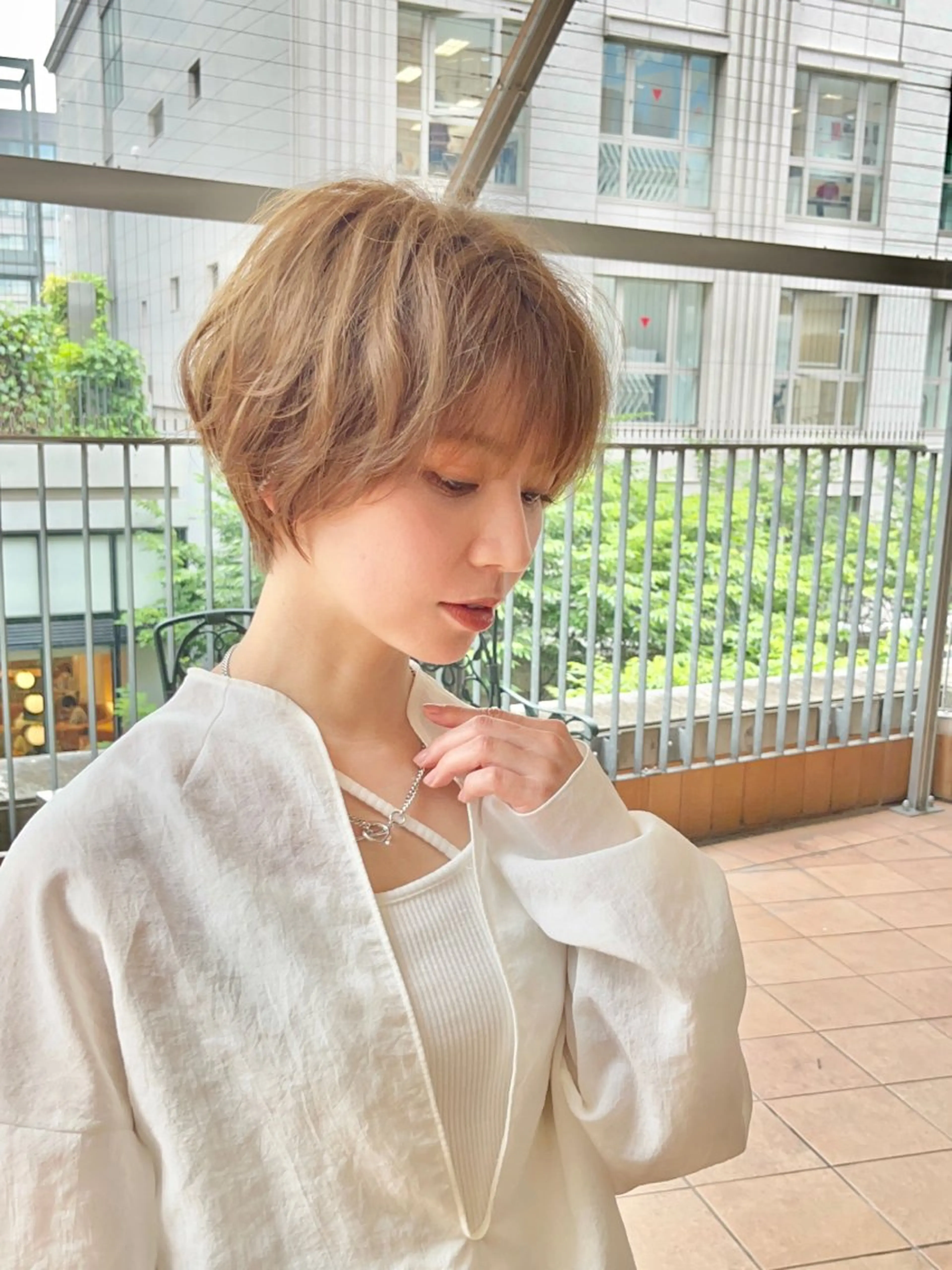 ショート ショート特化 阿部聖のヘアスタイル