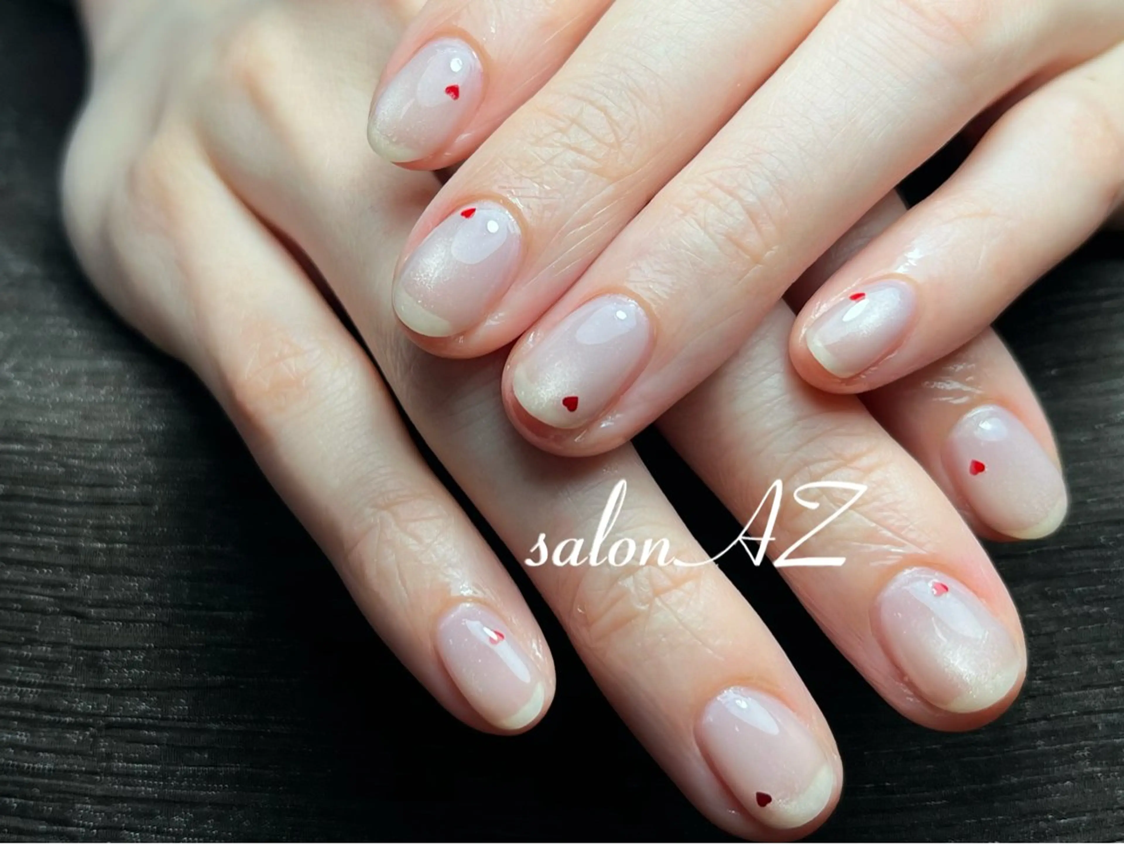ネイル 長さ出し フットネイル フレンチネイル マグネットネイル ニュアンスネイル ハンドネイル salonAZ トップネイリストのネイルデザイン