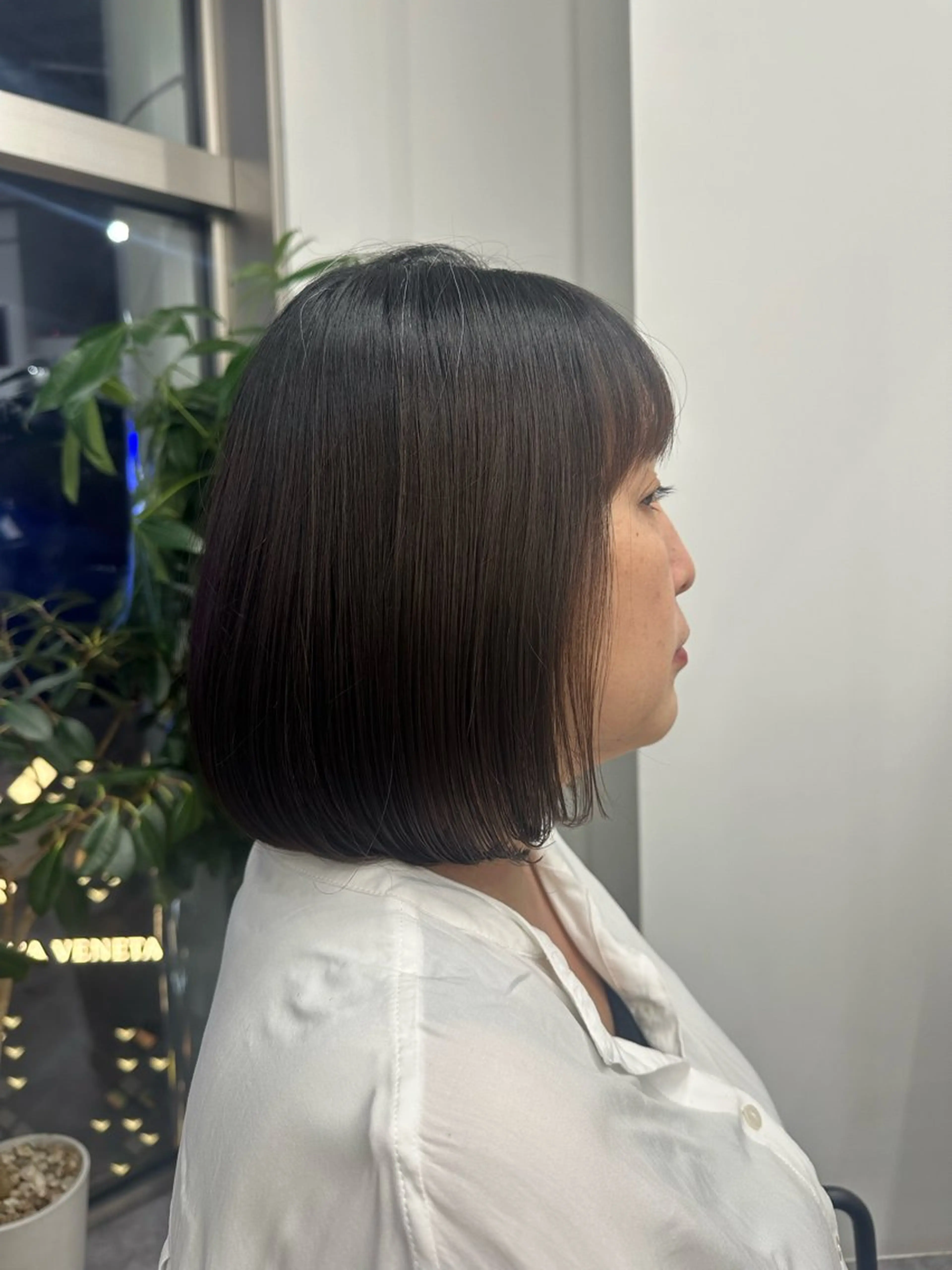ミディアム カット ごとう さなのヘアスタイル