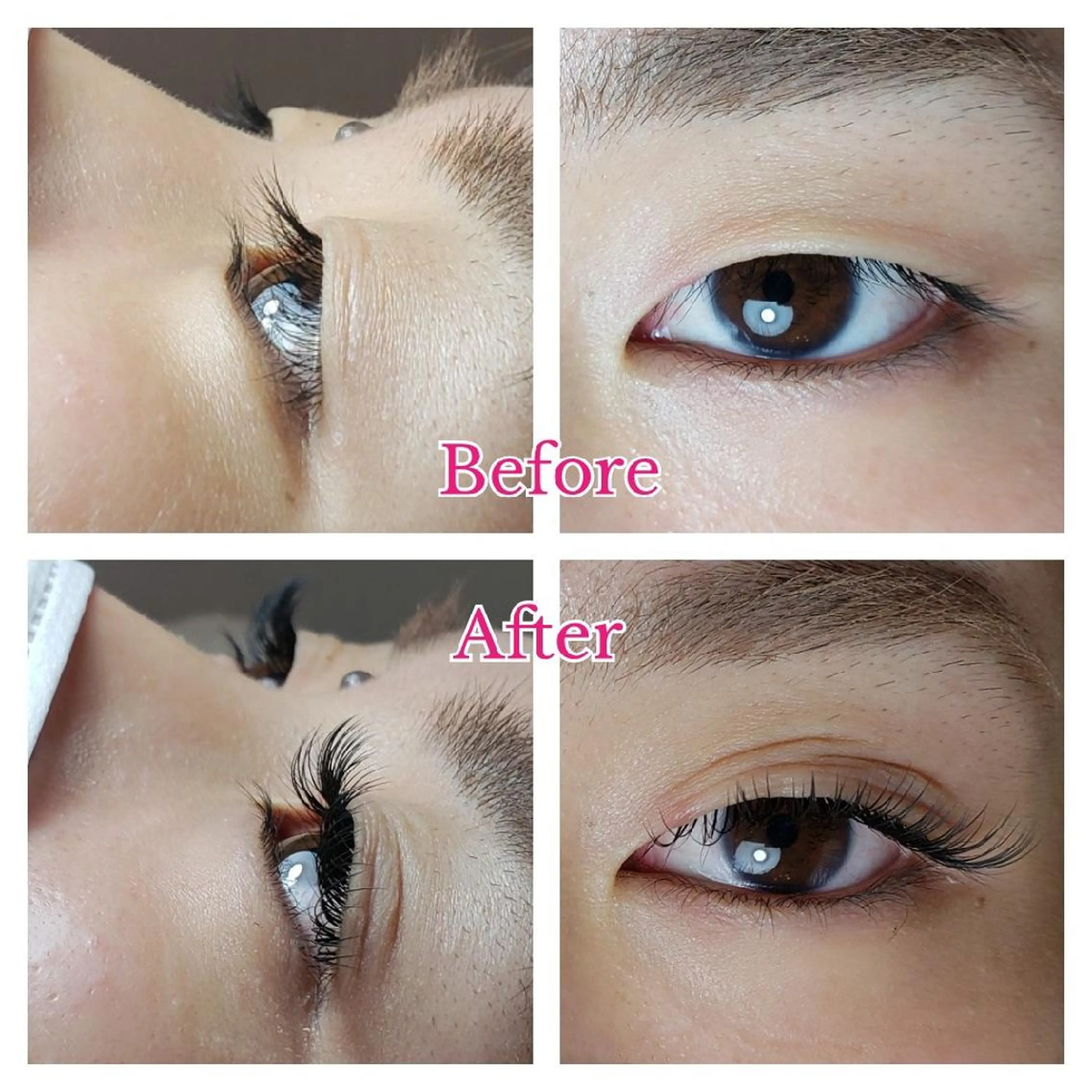 マツエク・マツパ 成人式 Rouge ・ K  　のマツエク・マツパデザイン