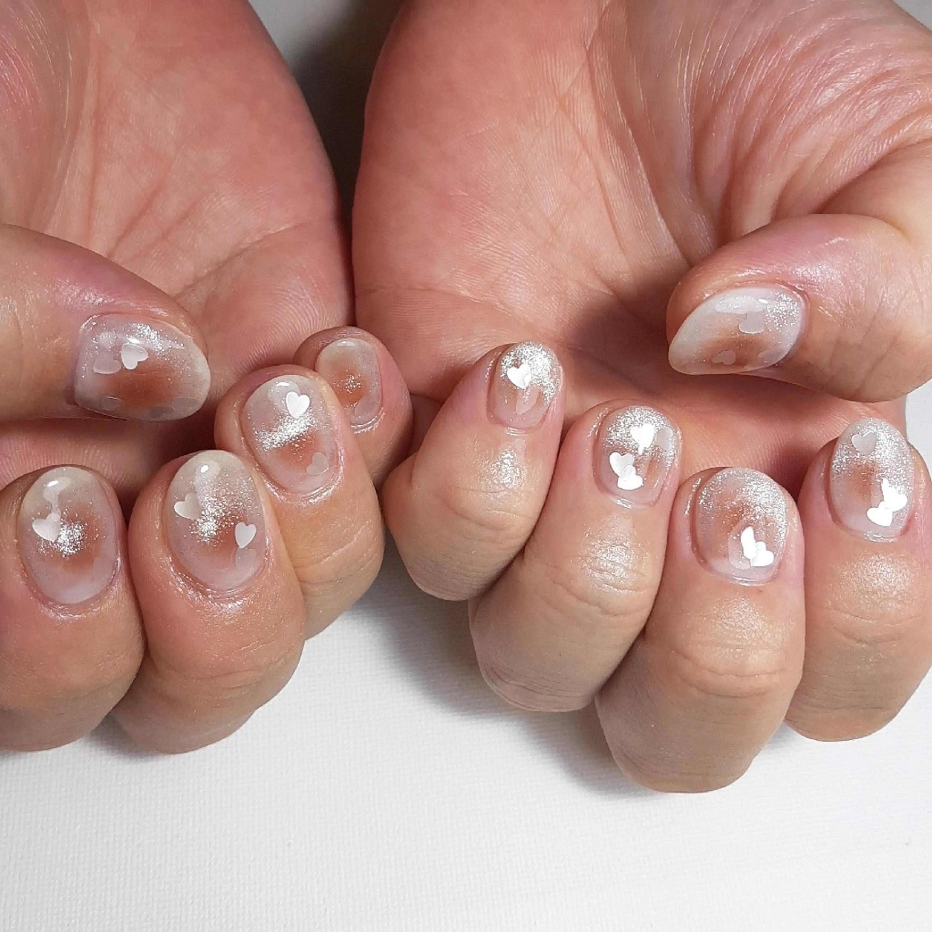 ネイル チークネイル ジェルネイル マグネットネイル 持ち込み ショートネイル owlnail /持込みデザイン専門のネイルデザイン