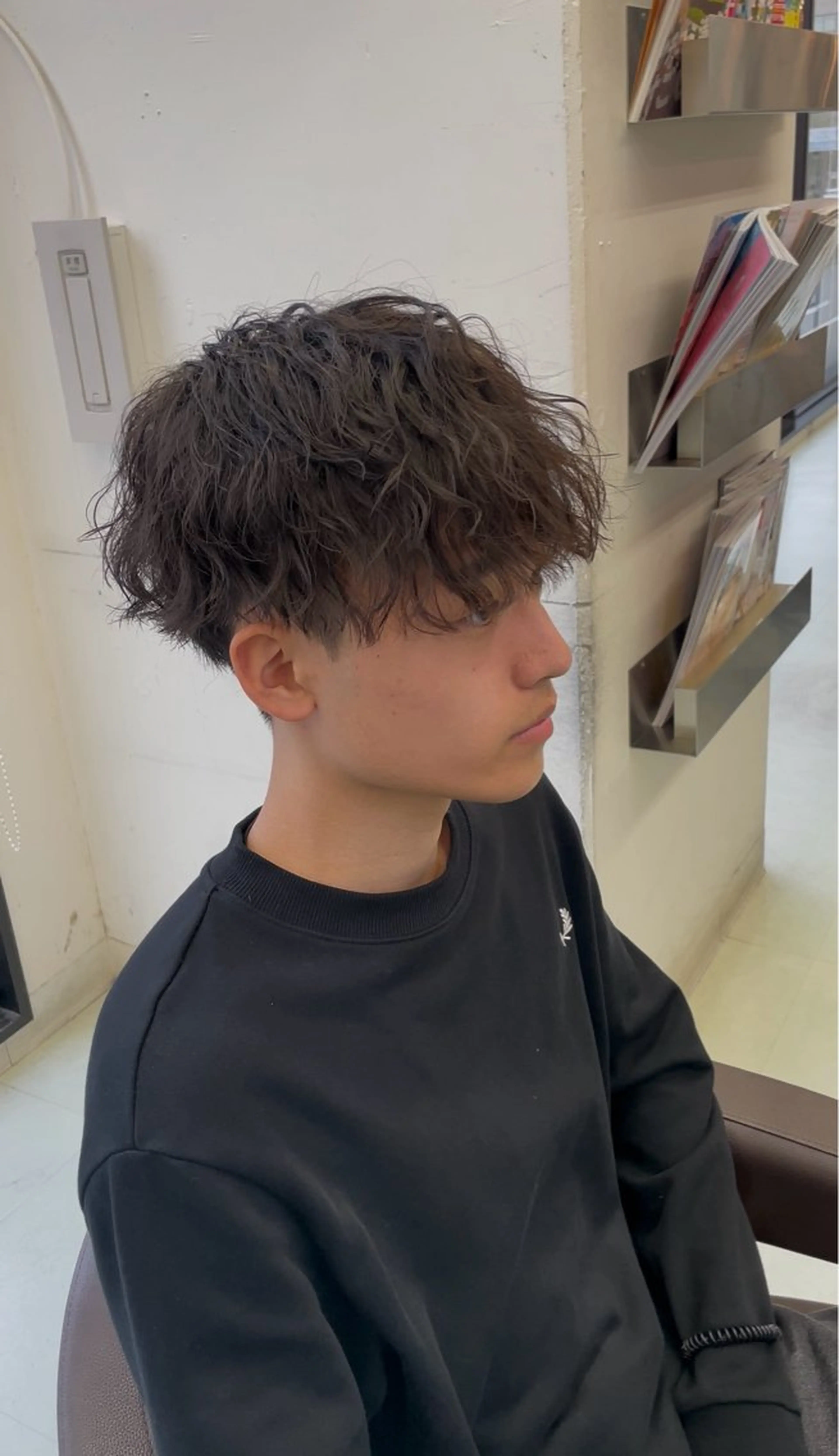 パーマ メンズ カット パーマ ✨トレンド特化美容師 WILL上村　拳吾のヘアスタイル