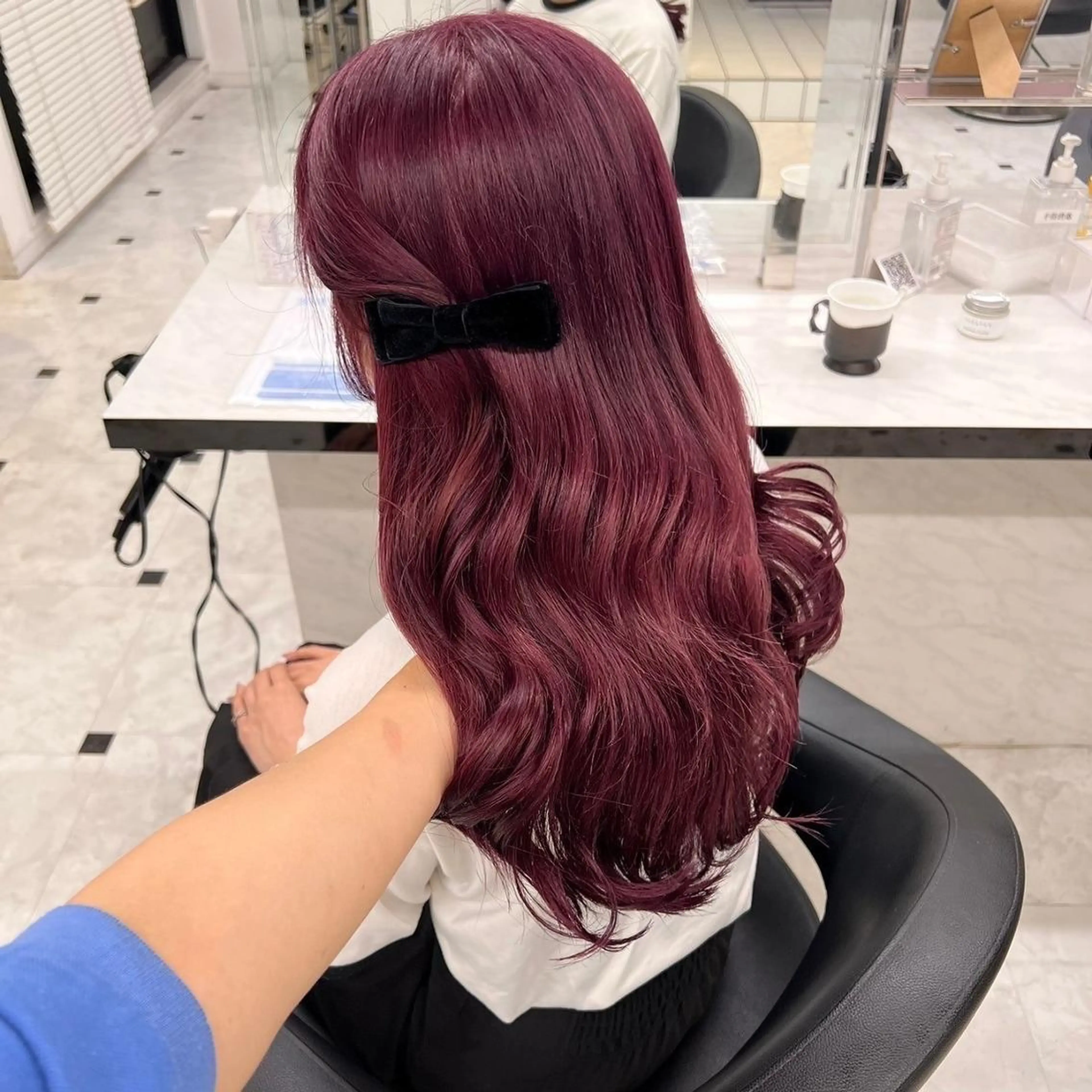 【🎀ミニモ限定🎀】ブリーチありWカラー➕オリジナルトリートメント🫧の写真