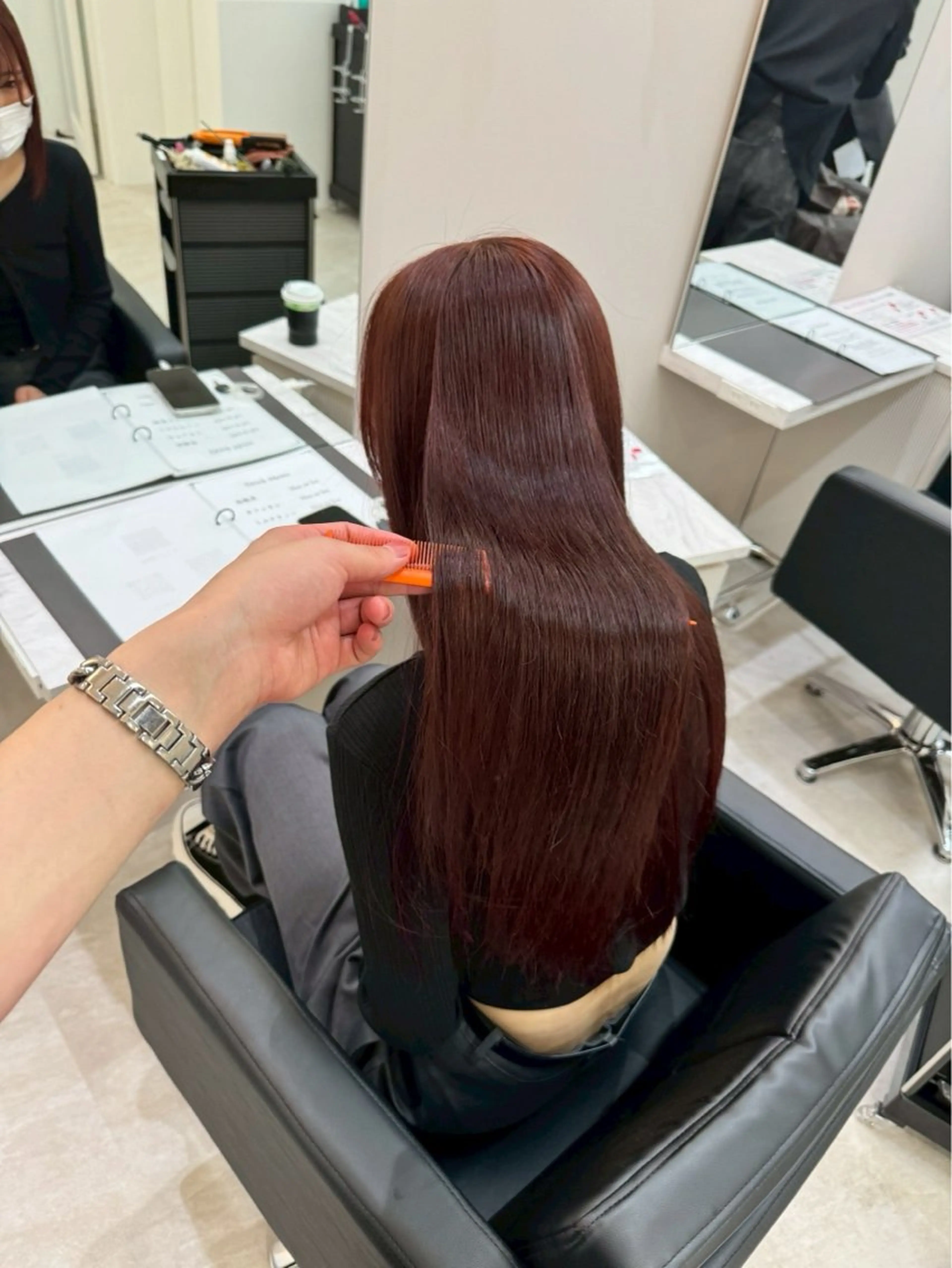 カラー ヘアカラー 冨江 弘貴のヘアスタイル